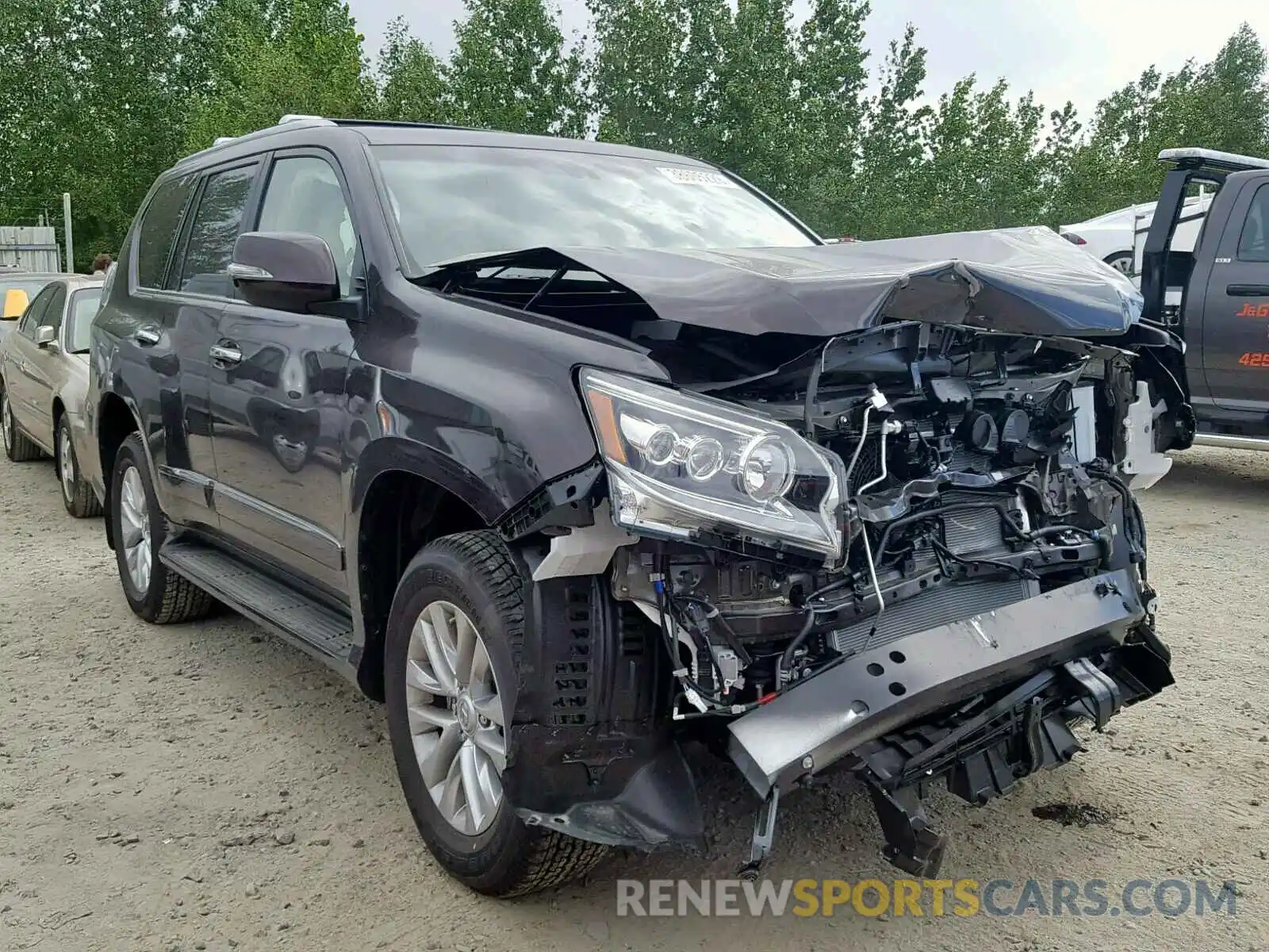 1 Фотография поврежденного автомобиля JTJBM7FX2K5218003 LEXUS GX 460 2019