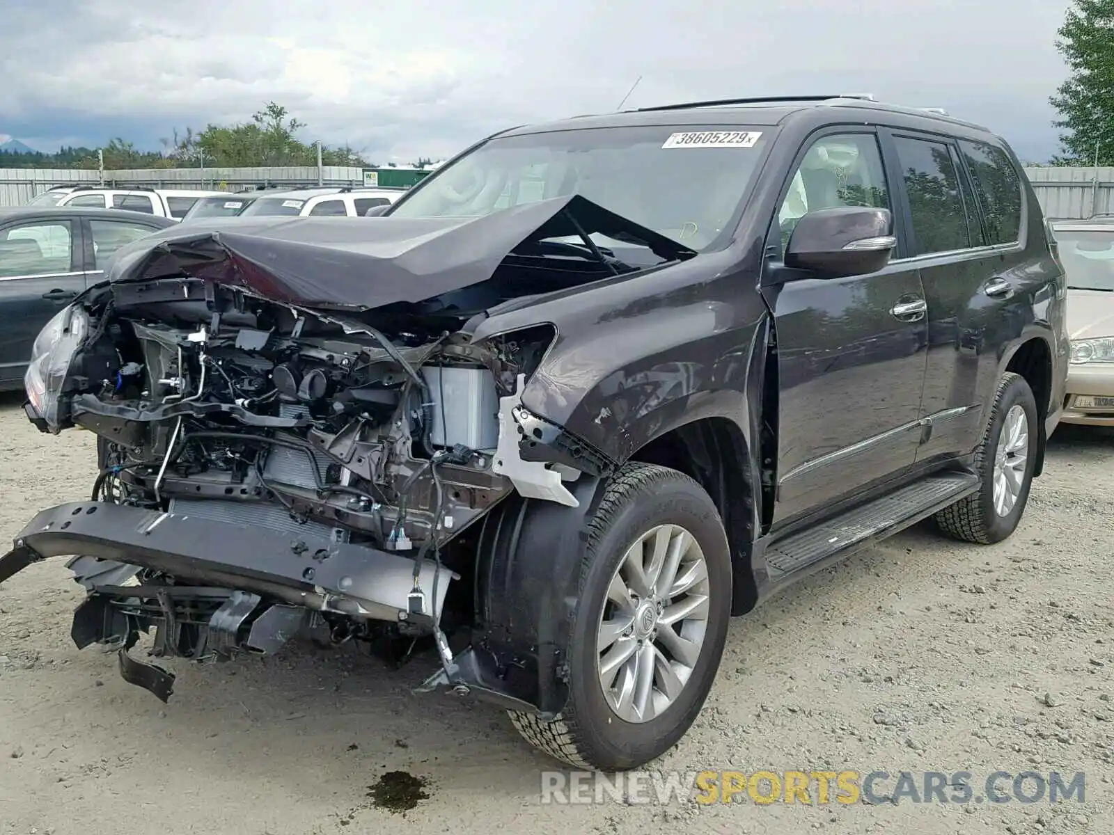 2 Фотография поврежденного автомобиля JTJBM7FX2K5218003 LEXUS GX 460 2019