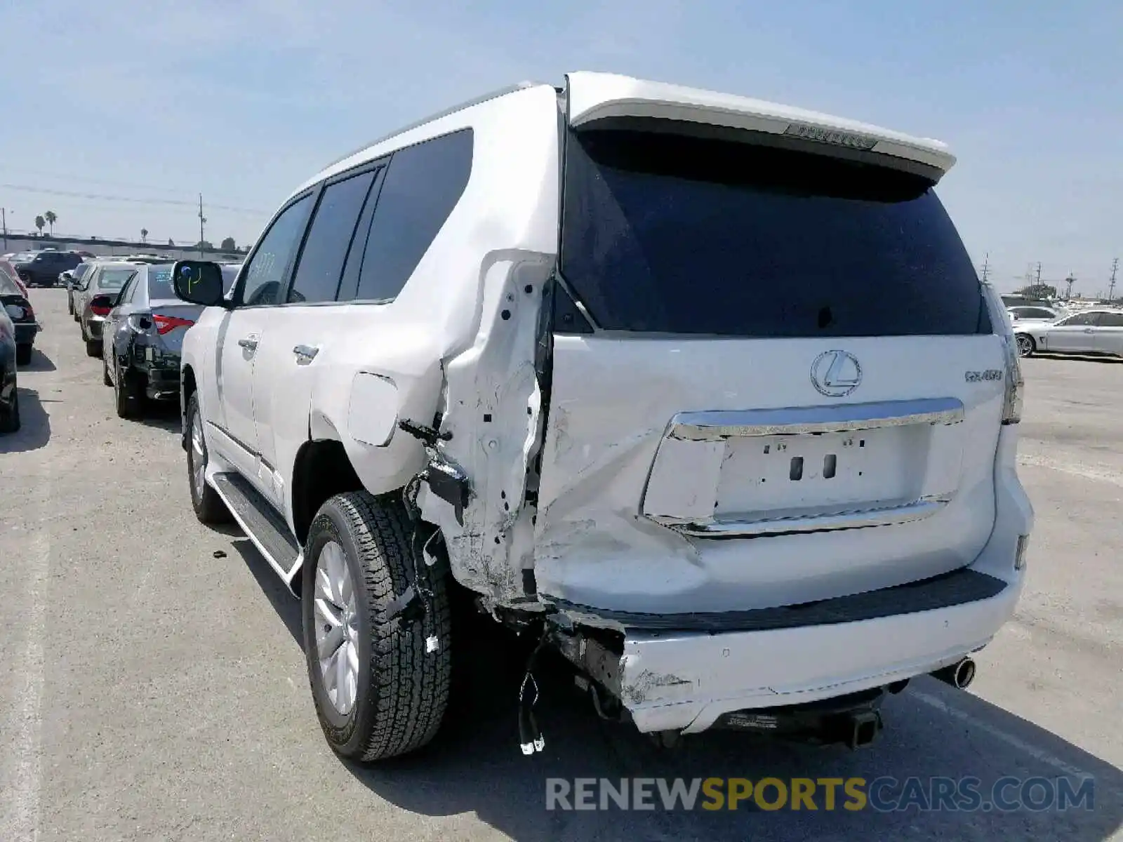 3 Фотография поврежденного автомобиля JTJBM7FX4K5215636 LEXUS GX 460 2019