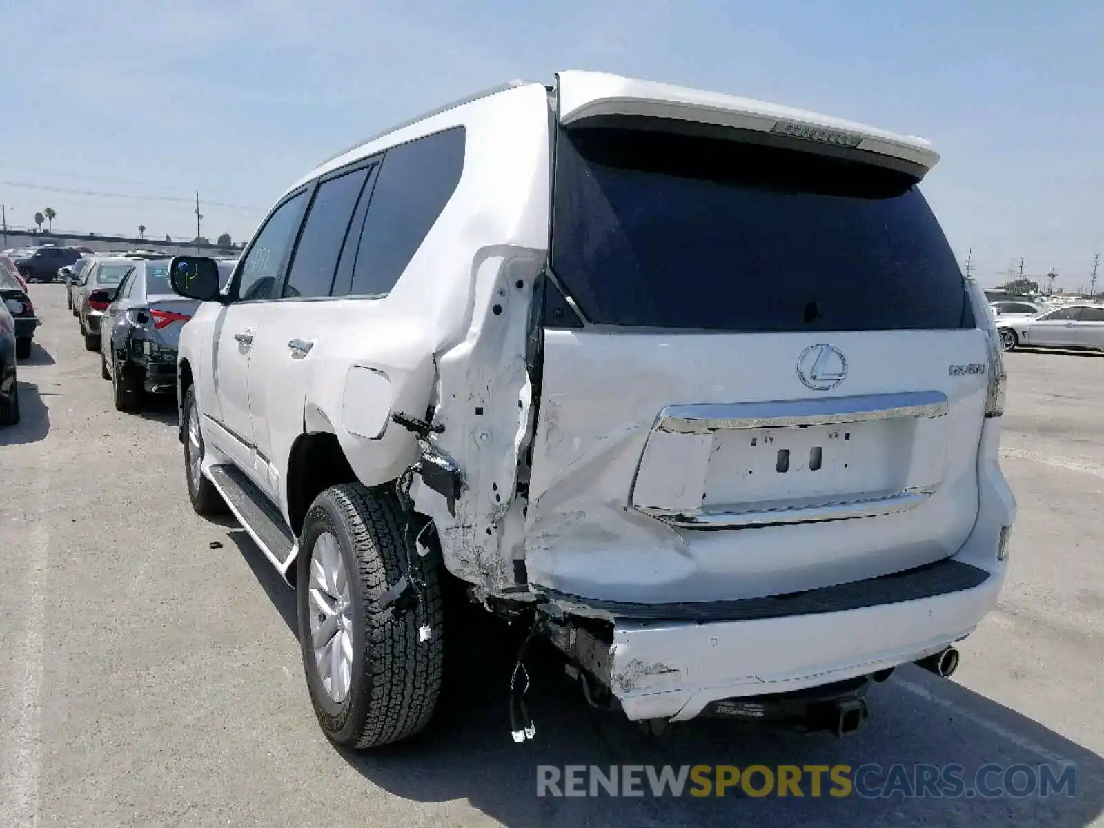 3 Photograph of a damaged car JTJBM7FX4K5215636 LEXUS GX 460 2019