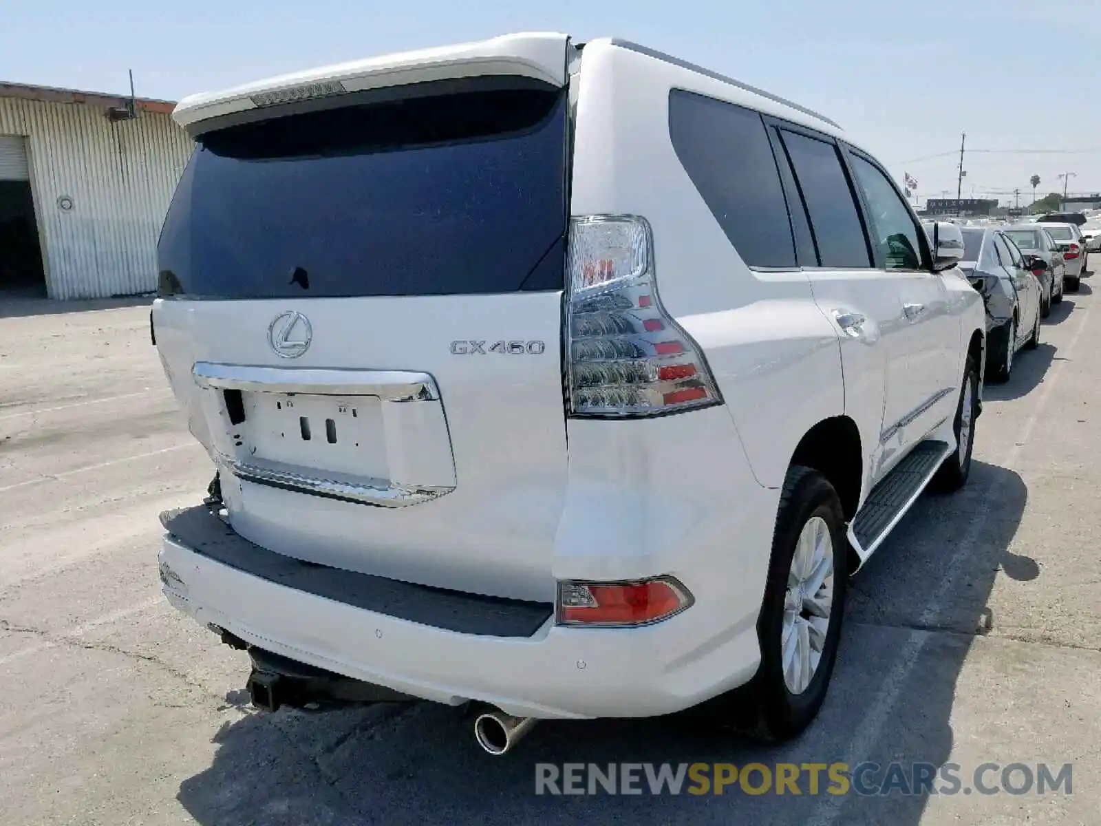 4 Photograph of a damaged car JTJBM7FX4K5215636 LEXUS GX 460 2019