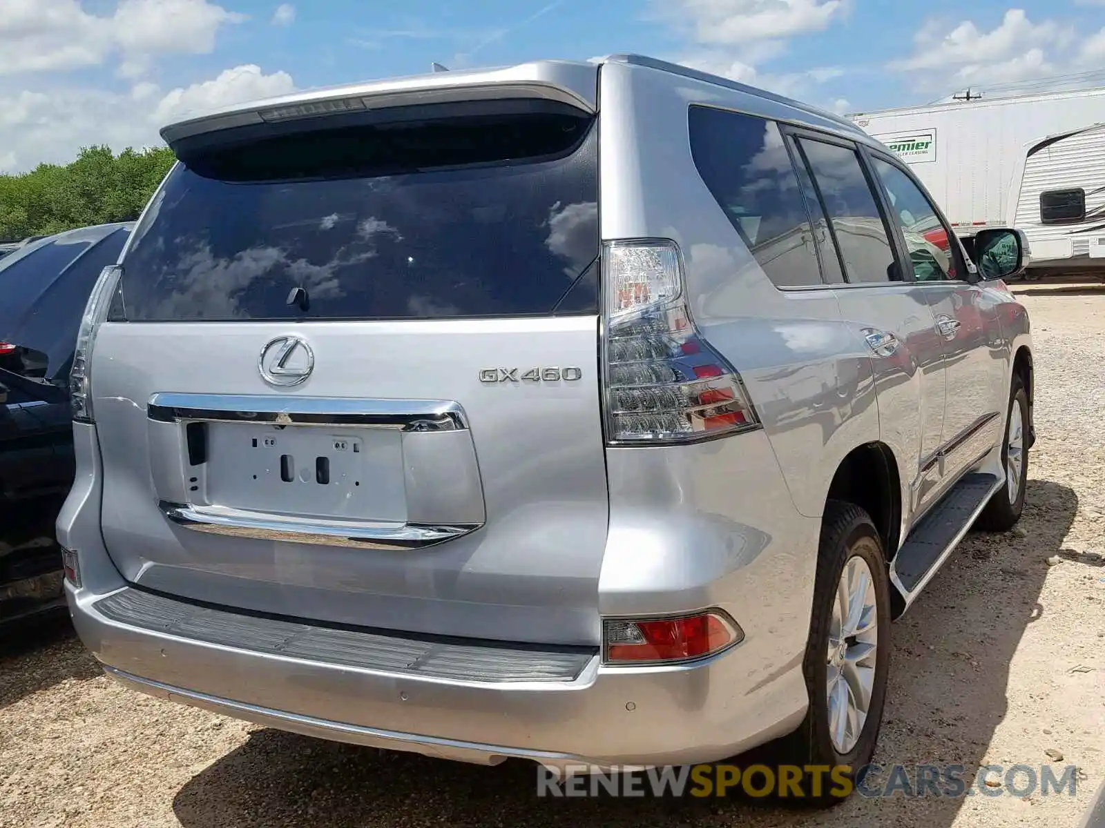 4 Фотография поврежденного автомобиля JTJBM7FX6K5218361 LEXUS GX 460 2019