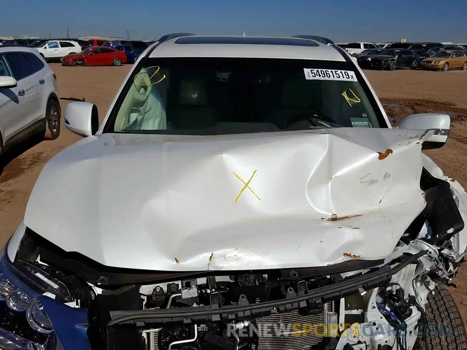 7 Фотография поврежденного автомобиля JTJBM7FX7K5222919 LEXUS GX 460 2019