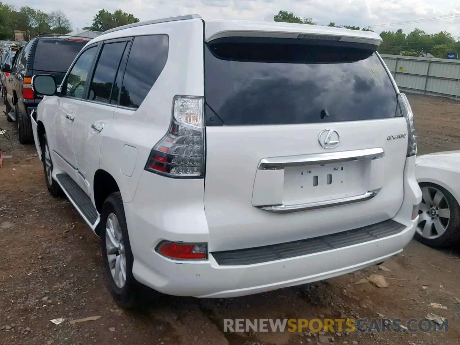 3 Фотография поврежденного автомобиля JTJBM7FX7K5228638 LEXUS GX 460 2019