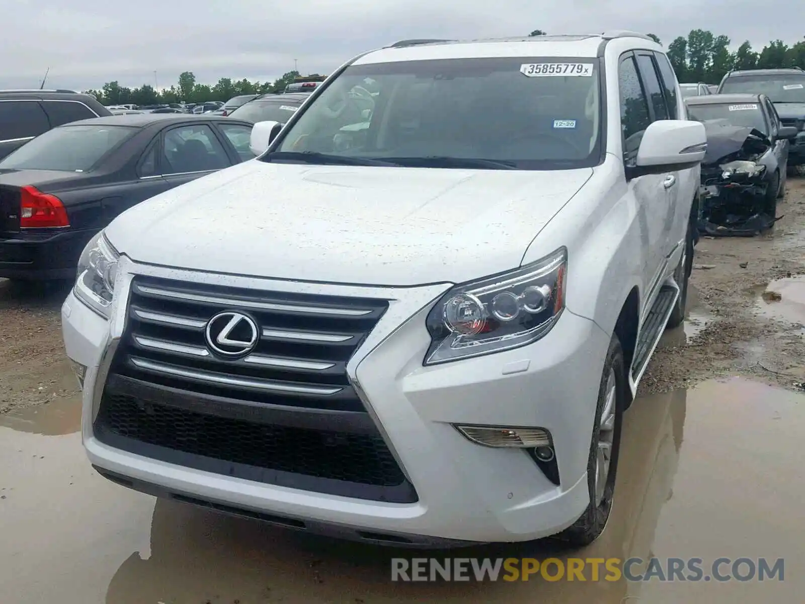 2 Photograph of a damaged car JTJBM7FX9K5220704 LEXUS GX 460 2019