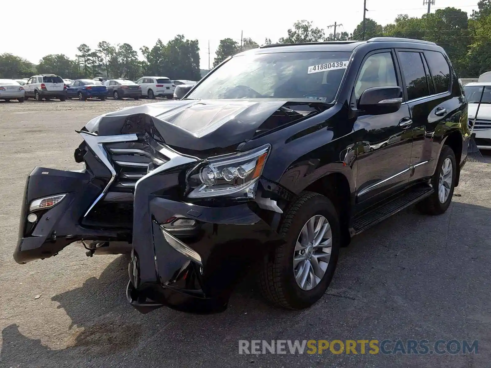 2 Photograph of a damaged car JTJBM7FX9K5225790 LEXUS GX 460 2019