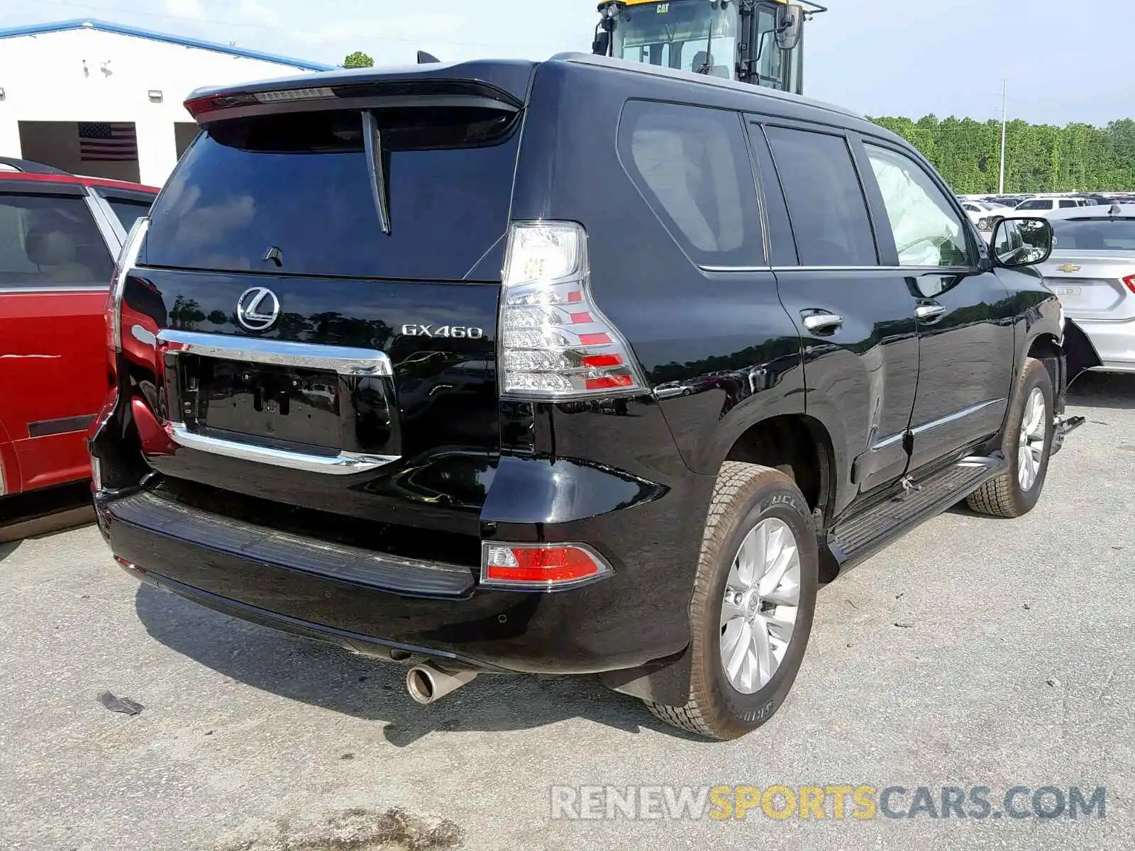 4 Photograph of a damaged car JTJBM7FX9K5225790 LEXUS GX 460 2019