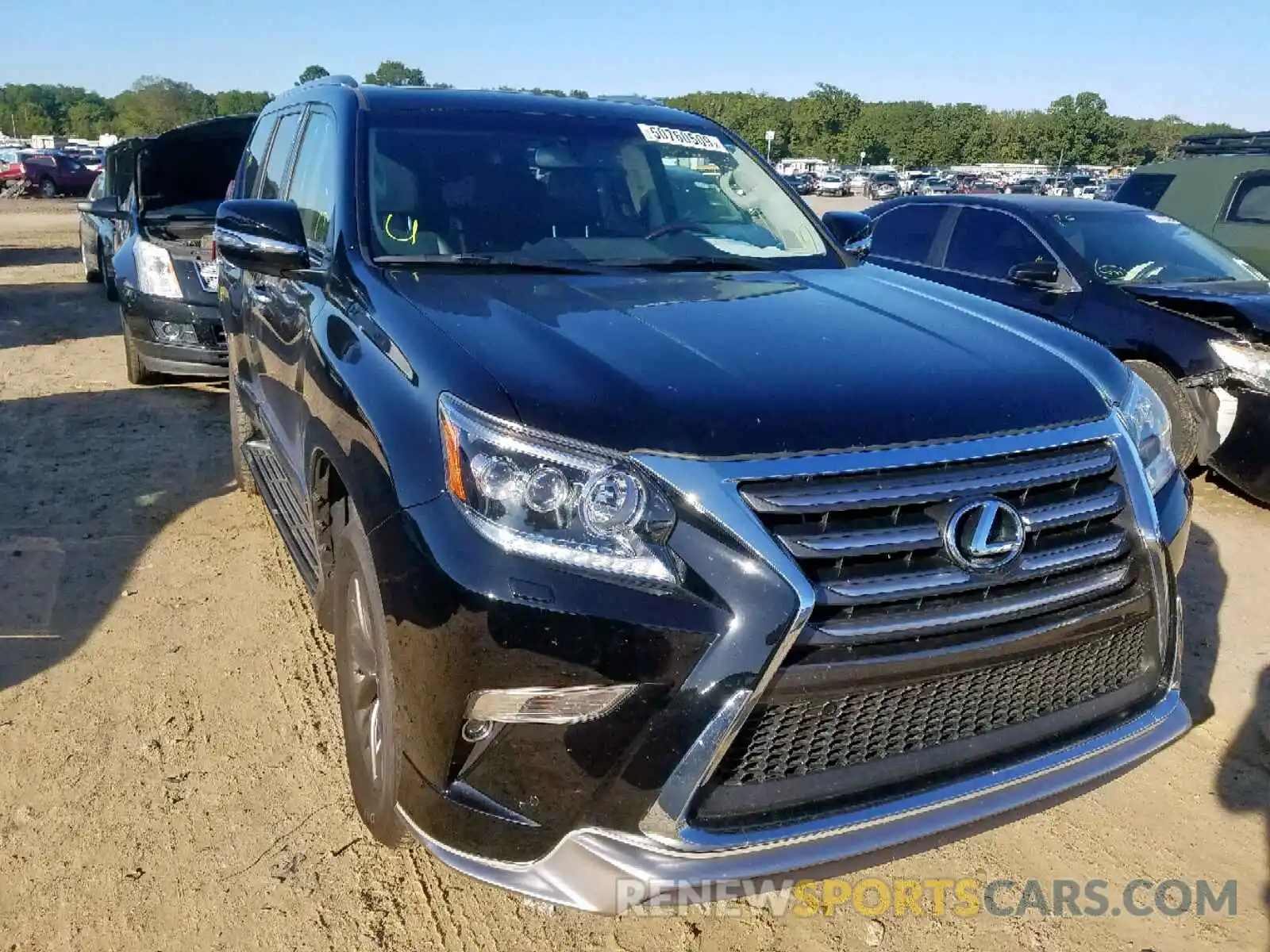 1 Photograph of a damaged car JTJBM7FXXK5218959 LEXUS GX 460 2019