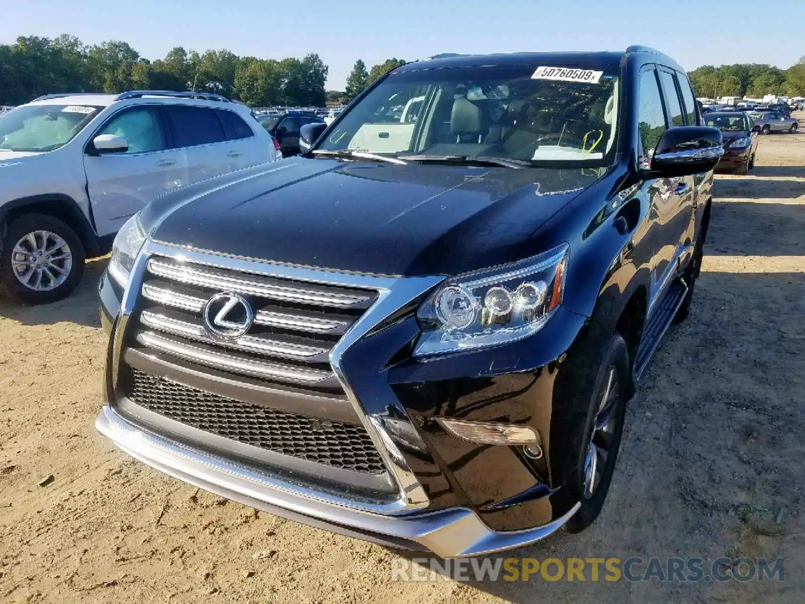 2 Photograph of a damaged car JTJBM7FXXK5218959 LEXUS GX 460 2019