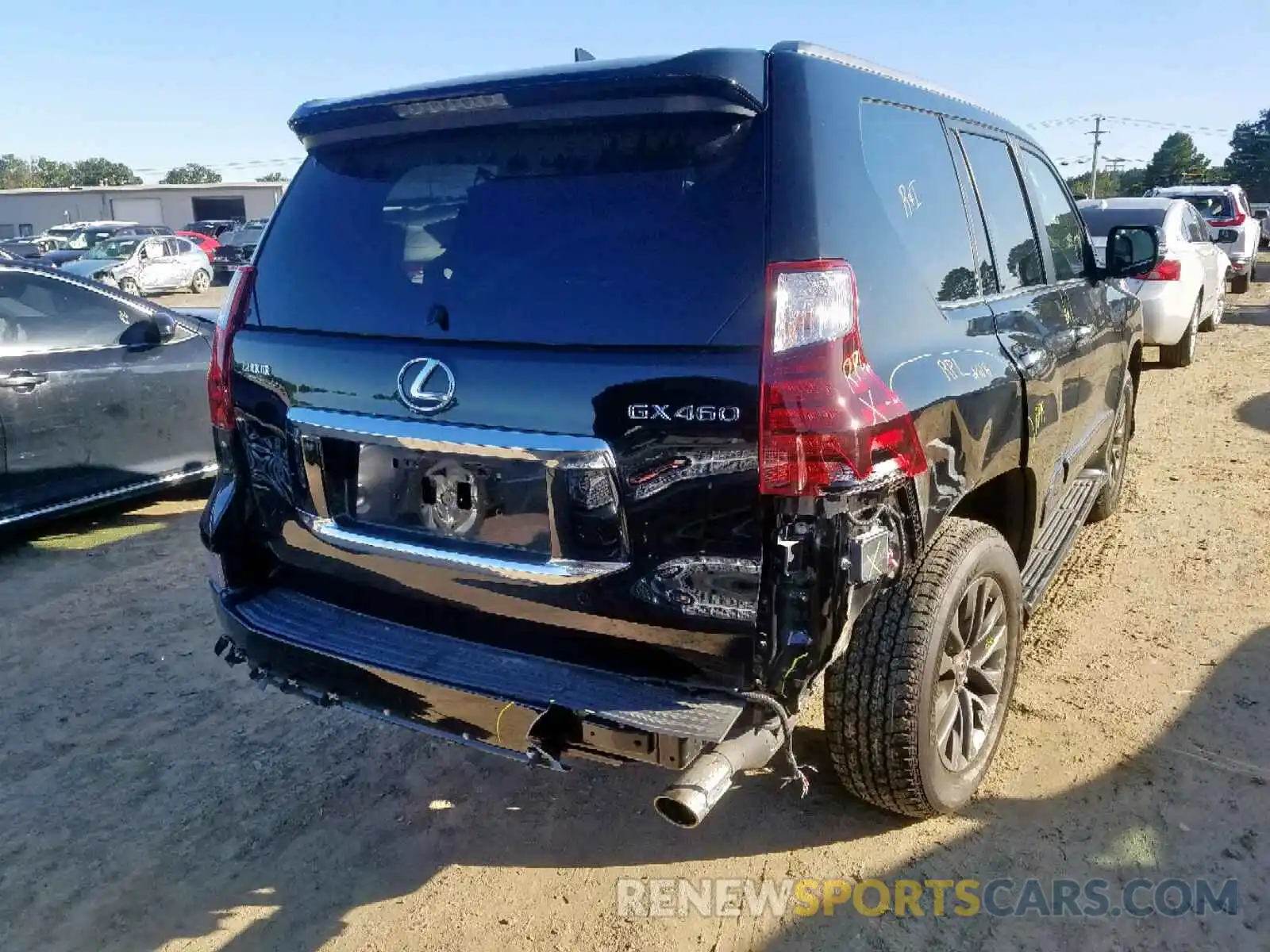 4 Photograph of a damaged car JTJBM7FXXK5218959 LEXUS GX 460 2019