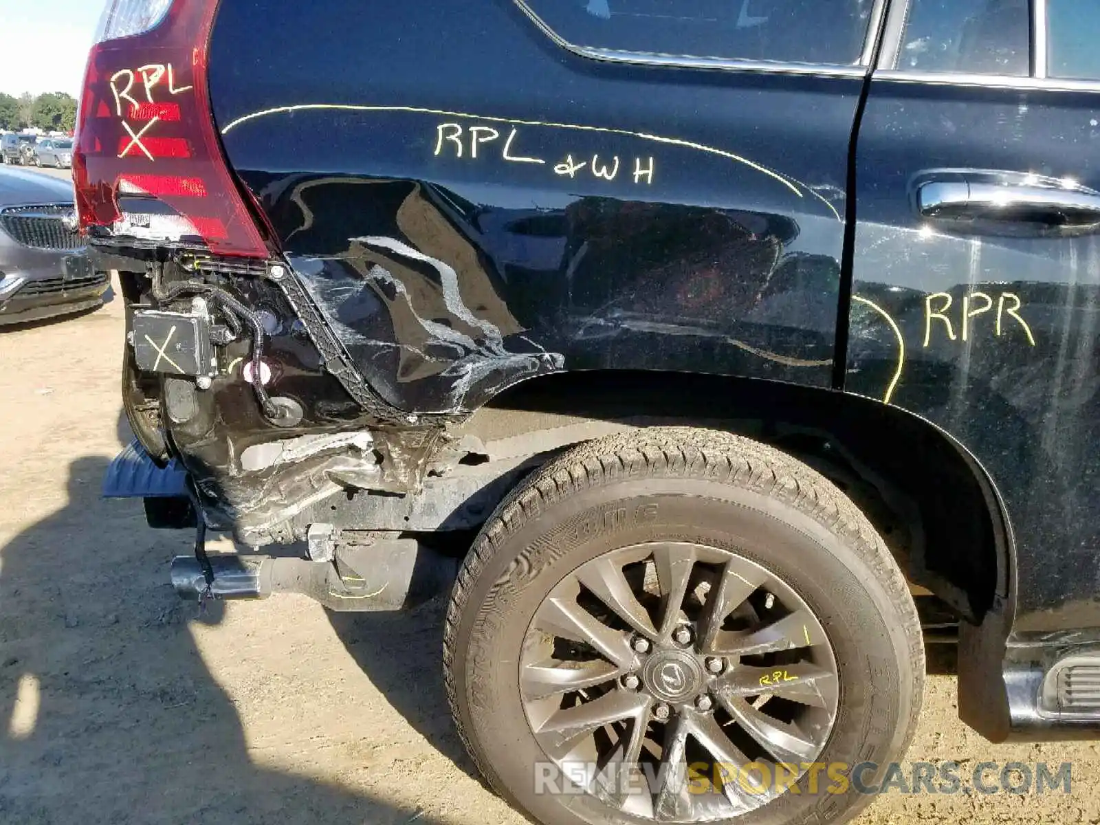 9 Photograph of a damaged car JTJBM7FXXK5218959 LEXUS GX 460 2019