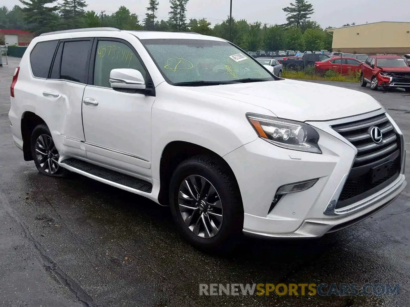 1 Photograph of a damaged car JTJJM7FX7K5211351 LEXUS GX 460 2019