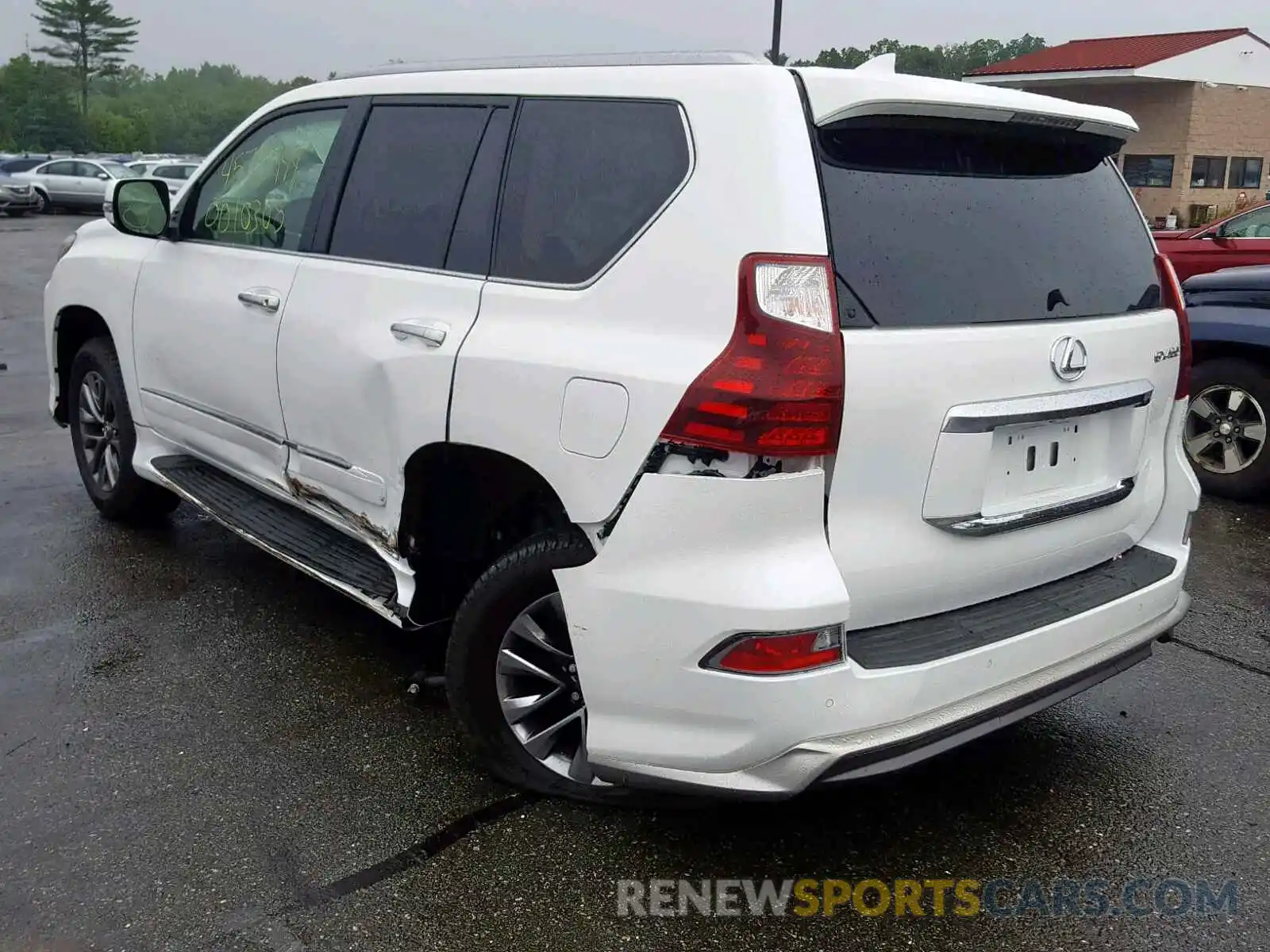 3 Photograph of a damaged car JTJJM7FX7K5211351 LEXUS GX 460 2019