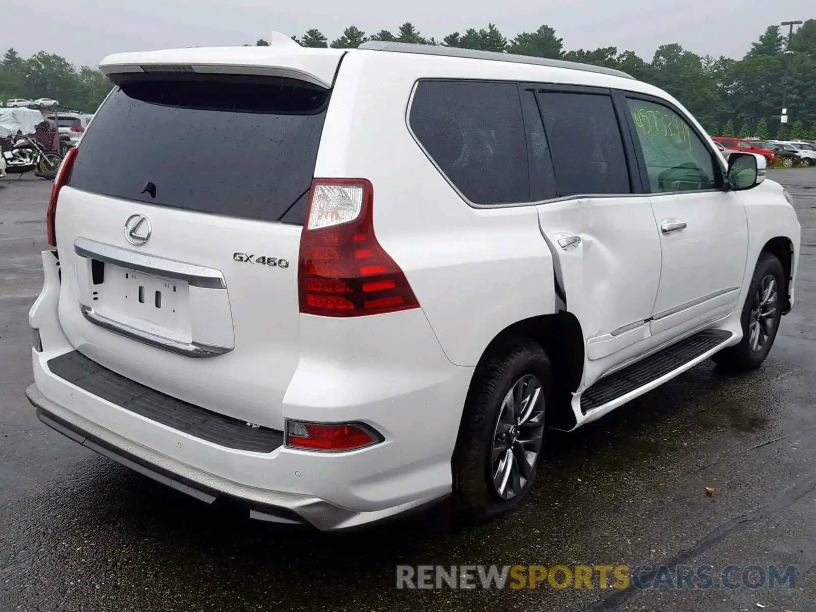 4 Photograph of a damaged car JTJJM7FX7K5211351 LEXUS GX 460 2019