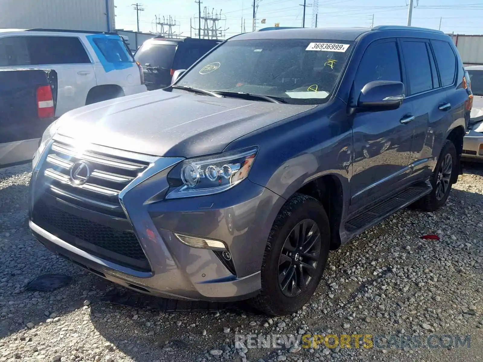 2 Photograph of a damaged car JTJJM7FX9K5213229 LEXUS GX 460 2019