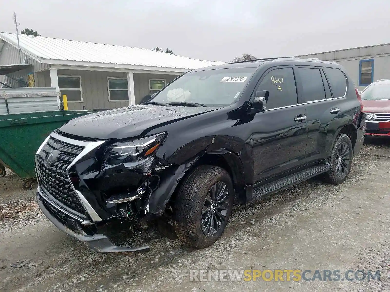 2 Photograph of a damaged car JTJGM7BX1L5248056 LEXUS GX 460 LUX 2020