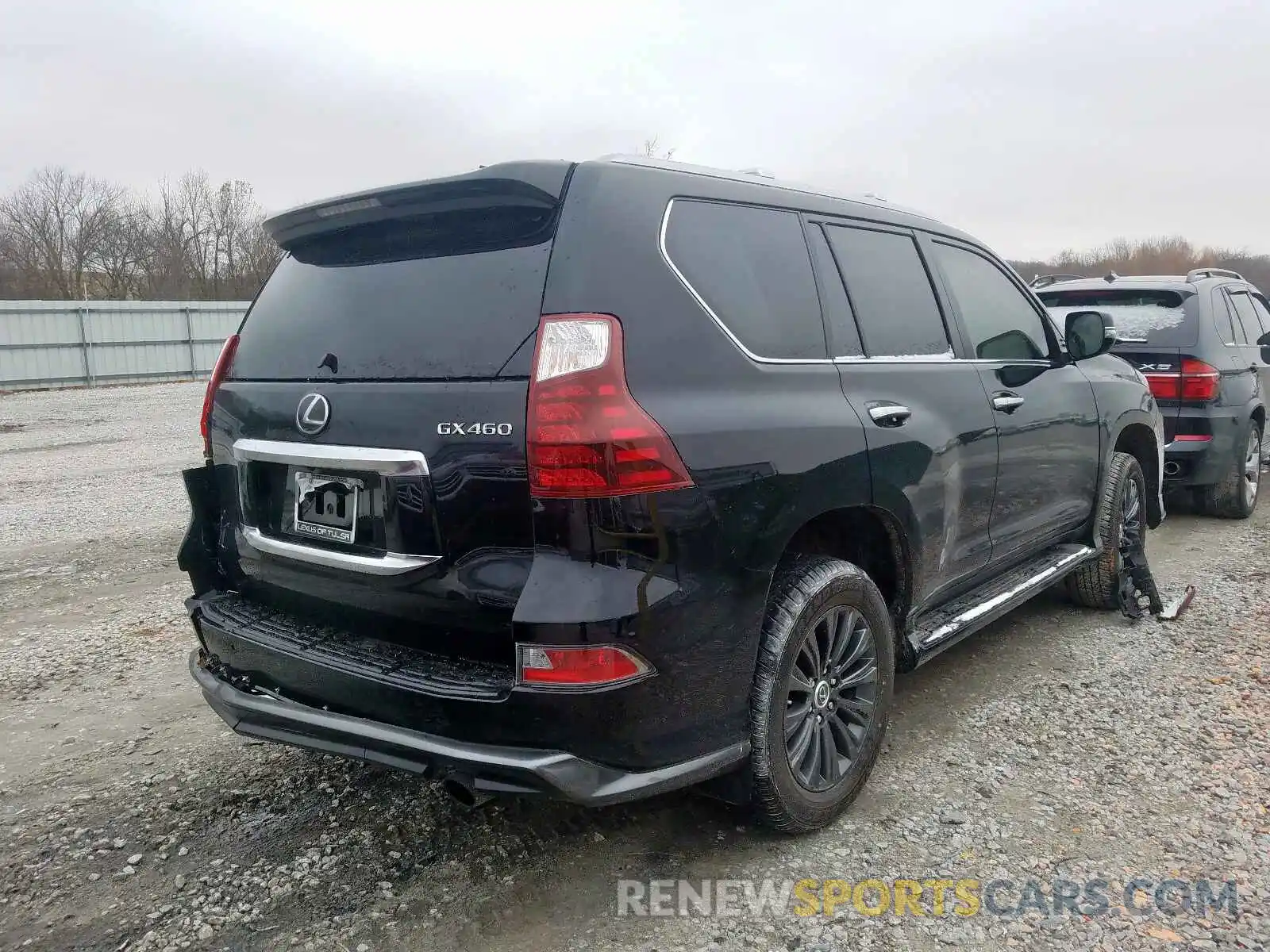 4 Фотография поврежденного автомобиля JTJGM7BX1L5248056 LEXUS GX 460 LUX 2020