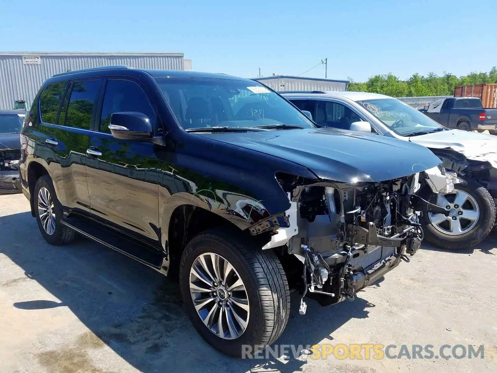 1 Фотография поврежденного автомобиля JTJGM7BX1L5251121 LEXUS GX 460 LUX 2020