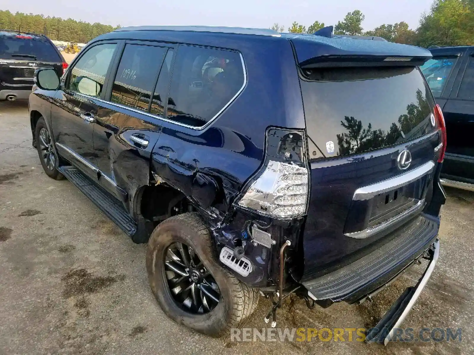 3 Photograph of a damaged car JTJJM7FX6K5222258 LEXUS GX 460 PRE 2019