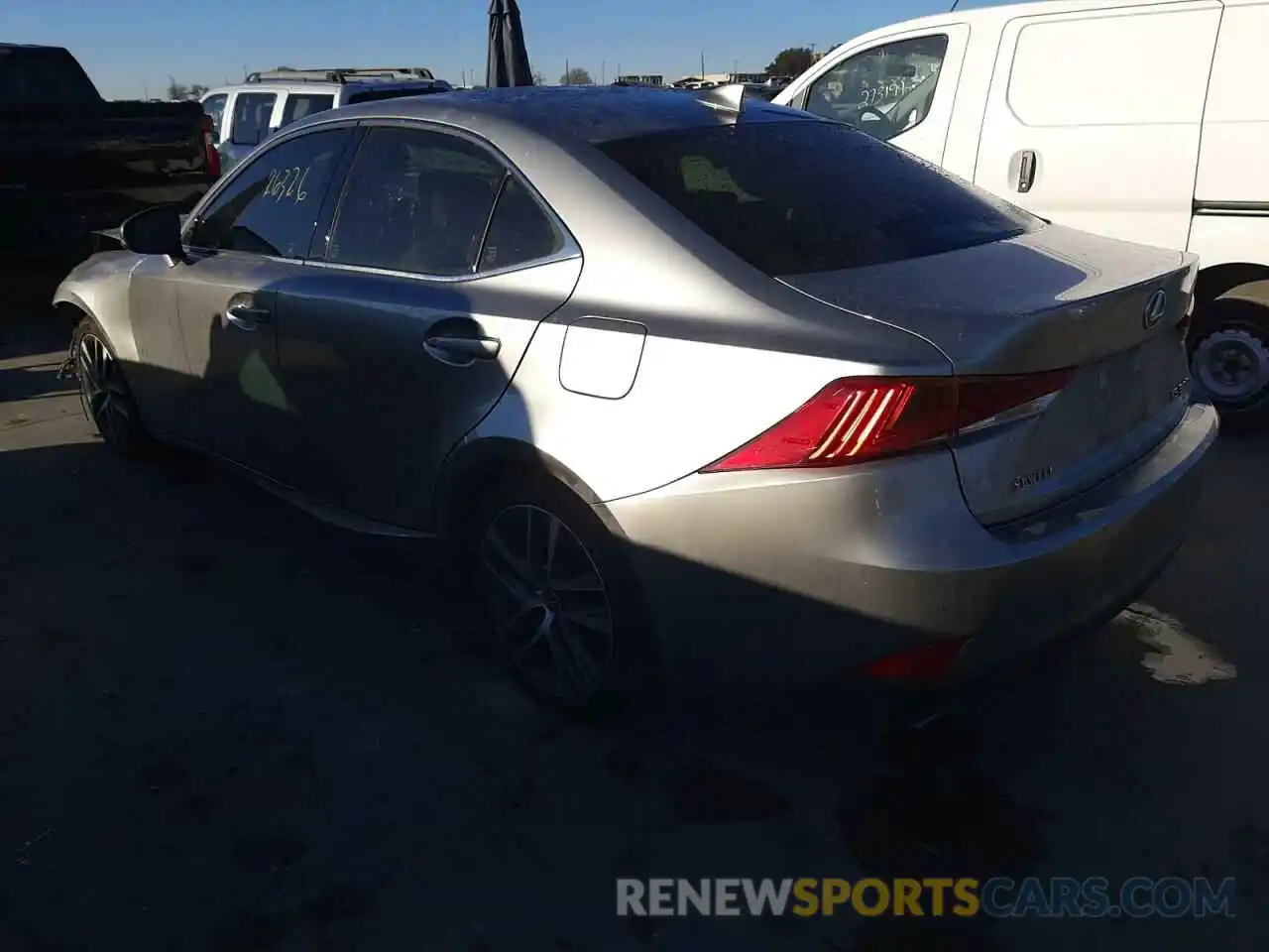 3 Photograph of a damaged car JTHBA1D20K5084168 LEXUS IS 2019