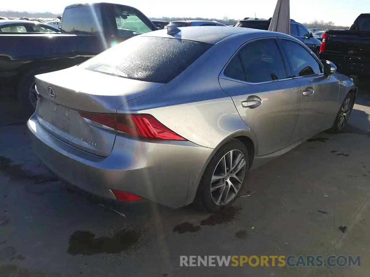 4 Photograph of a damaged car JTHBA1D20K5084168 LEXUS IS 2019