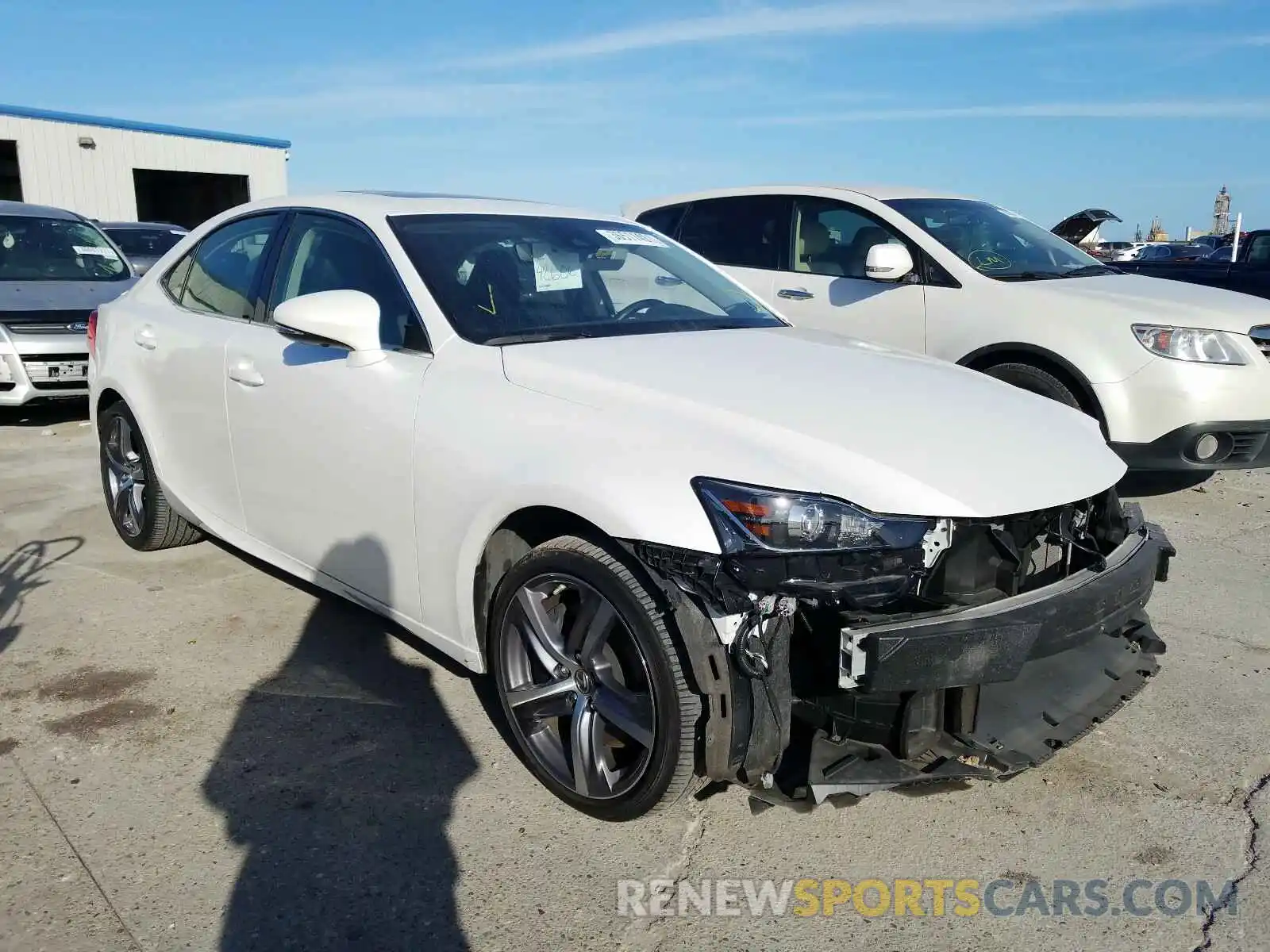 1 Photograph of a damaged car JTHBA1D20K5084249 LEXUS IS 2019