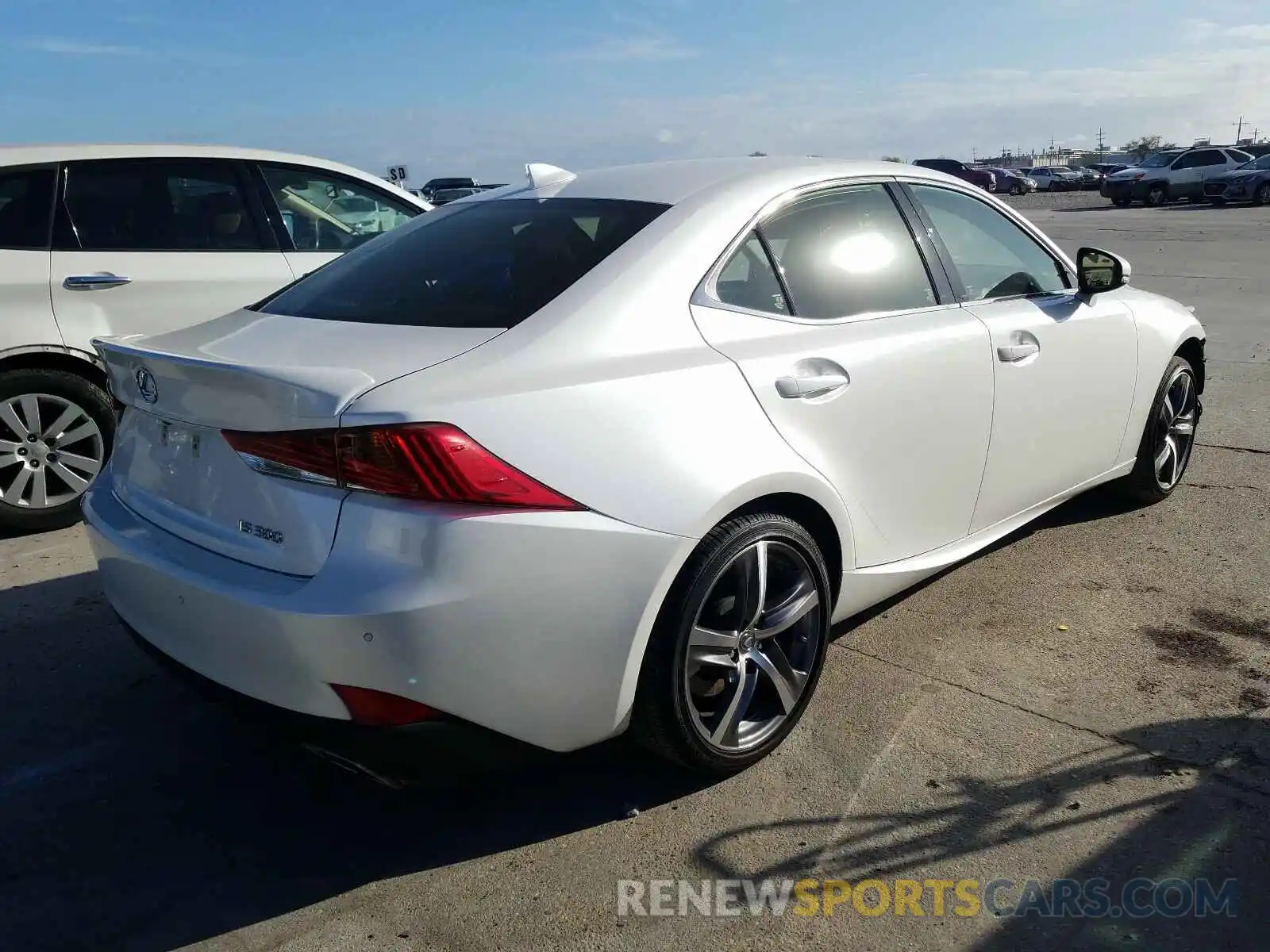 4 Photograph of a damaged car JTHBA1D20K5084249 LEXUS IS 2019