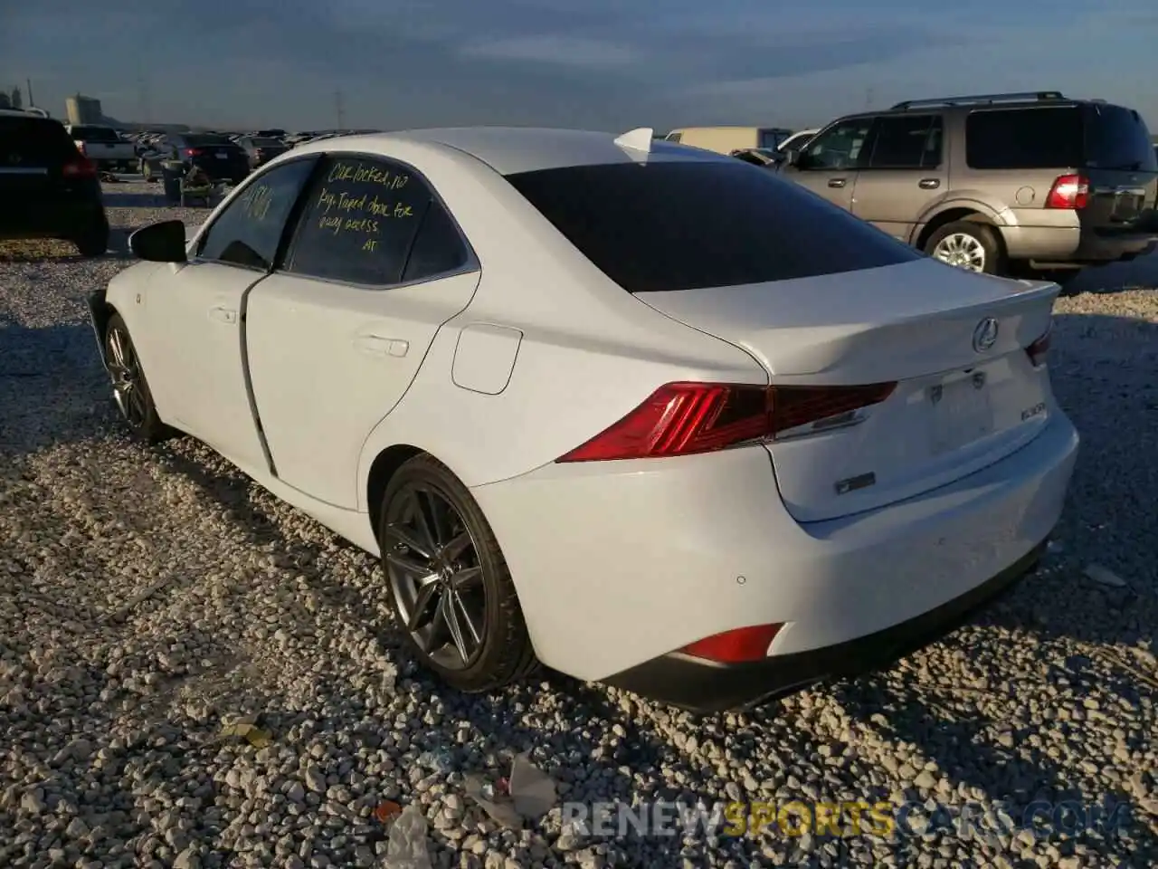 3 Photograph of a damaged car JTHBA1D20K5085448 LEXUS IS 2019