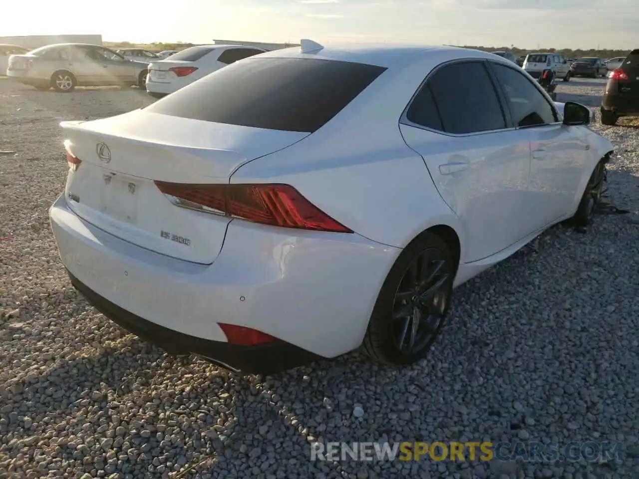 4 Photograph of a damaged car JTHBA1D20K5085448 LEXUS IS 2019