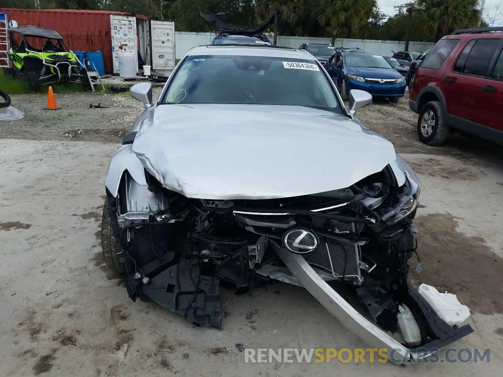 9 Photograph of a damaged car JTHBA1D20K5085577 LEXUS IS 2019