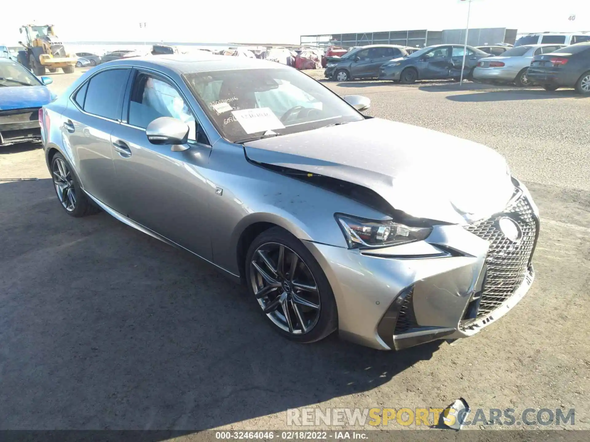 1 Фотография поврежденного автомобиля JTHBA1D20K5086096 LEXUS IS 2019