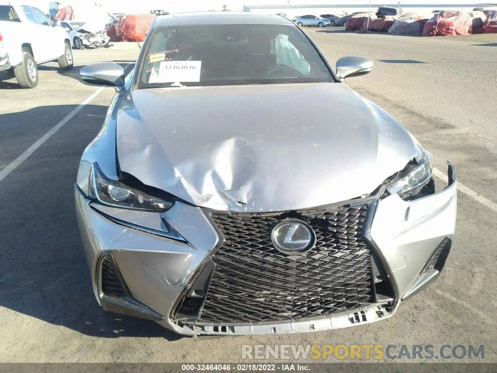 6 Фотография поврежденного автомобиля JTHBA1D20K5086096 LEXUS IS 2019