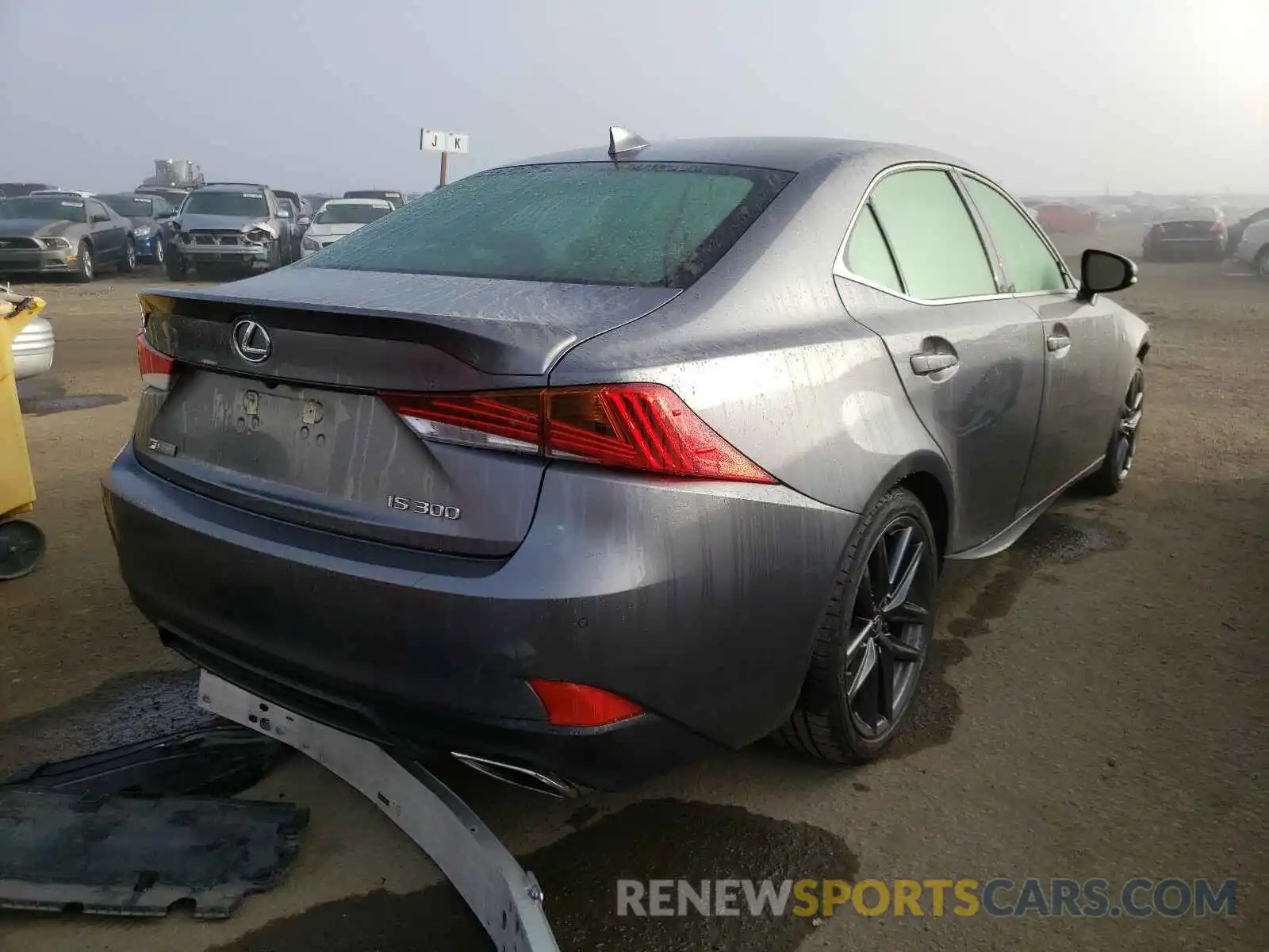 4 Photograph of a damaged car JTHBA1D20K5086910 LEXUS IS 2019