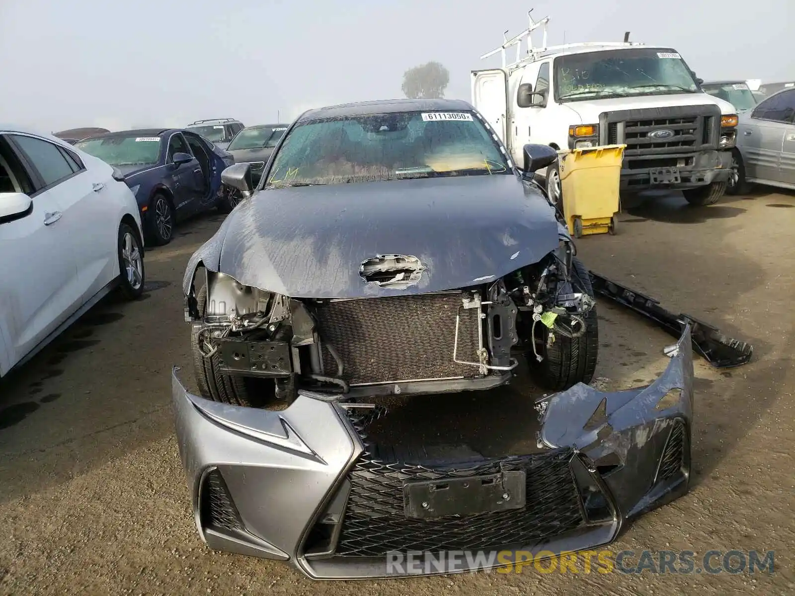 9 Photograph of a damaged car JTHBA1D20K5086910 LEXUS IS 2019