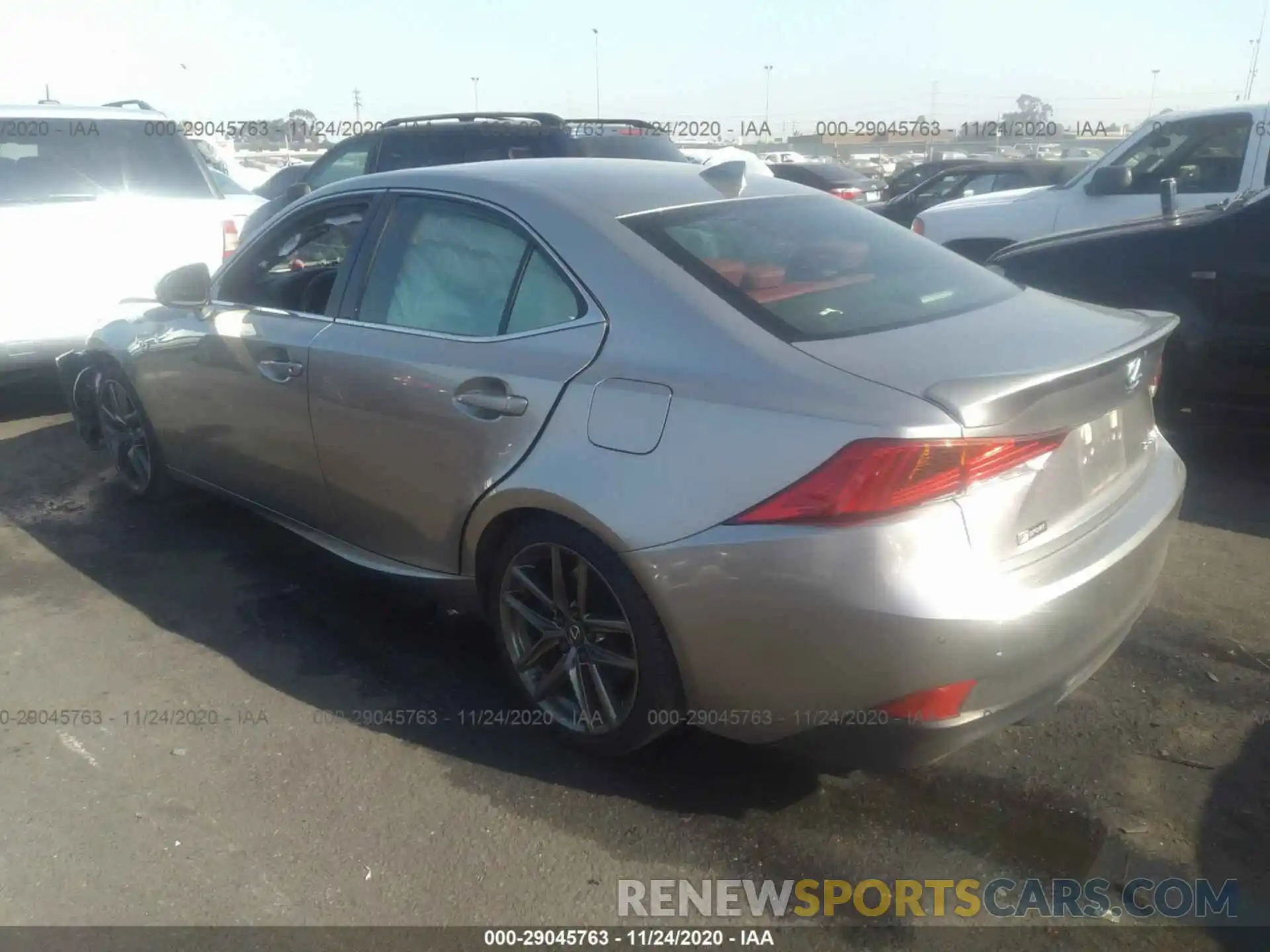 3 Photograph of a damaged car JTHBA1D20K5087104 LEXUS IS 2019