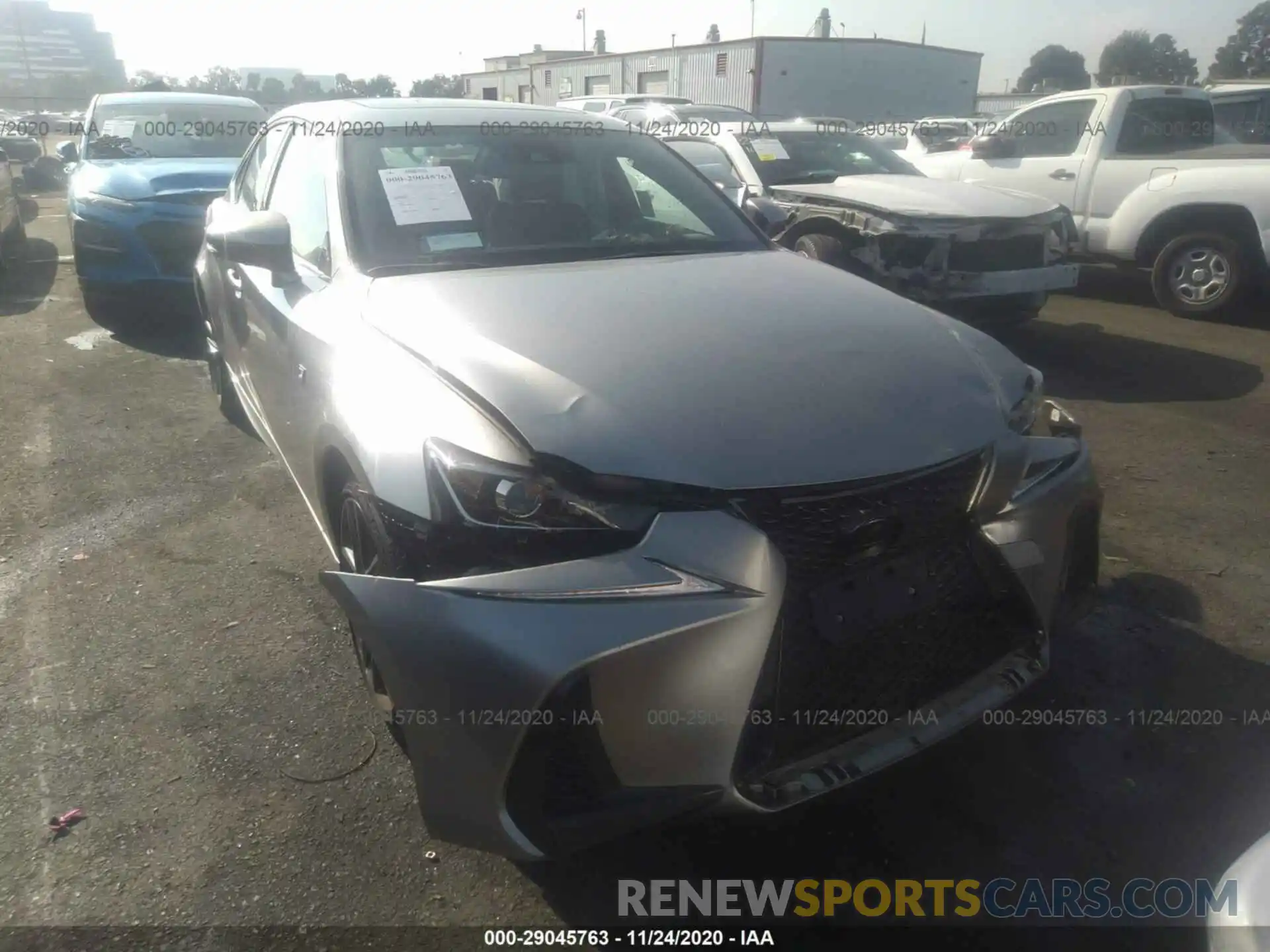 6 Photograph of a damaged car JTHBA1D20K5087104 LEXUS IS 2019