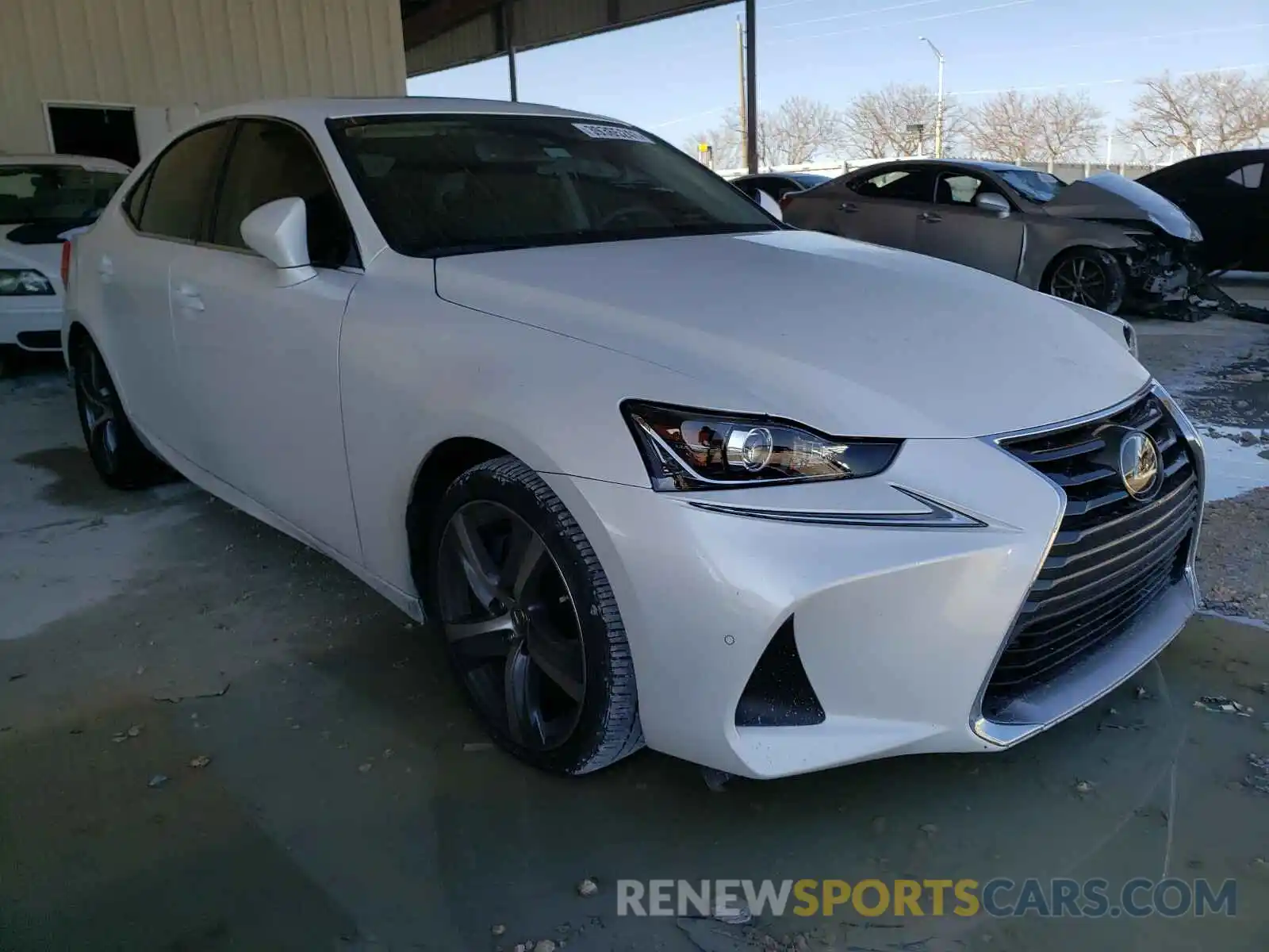 1 Photograph of a damaged car JTHBA1D20K5088284 LEXUS IS 2019