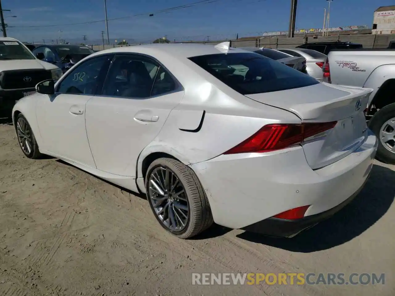 3 Photograph of a damaged car JTHBA1D20K5089256 LEXUS IS 2019