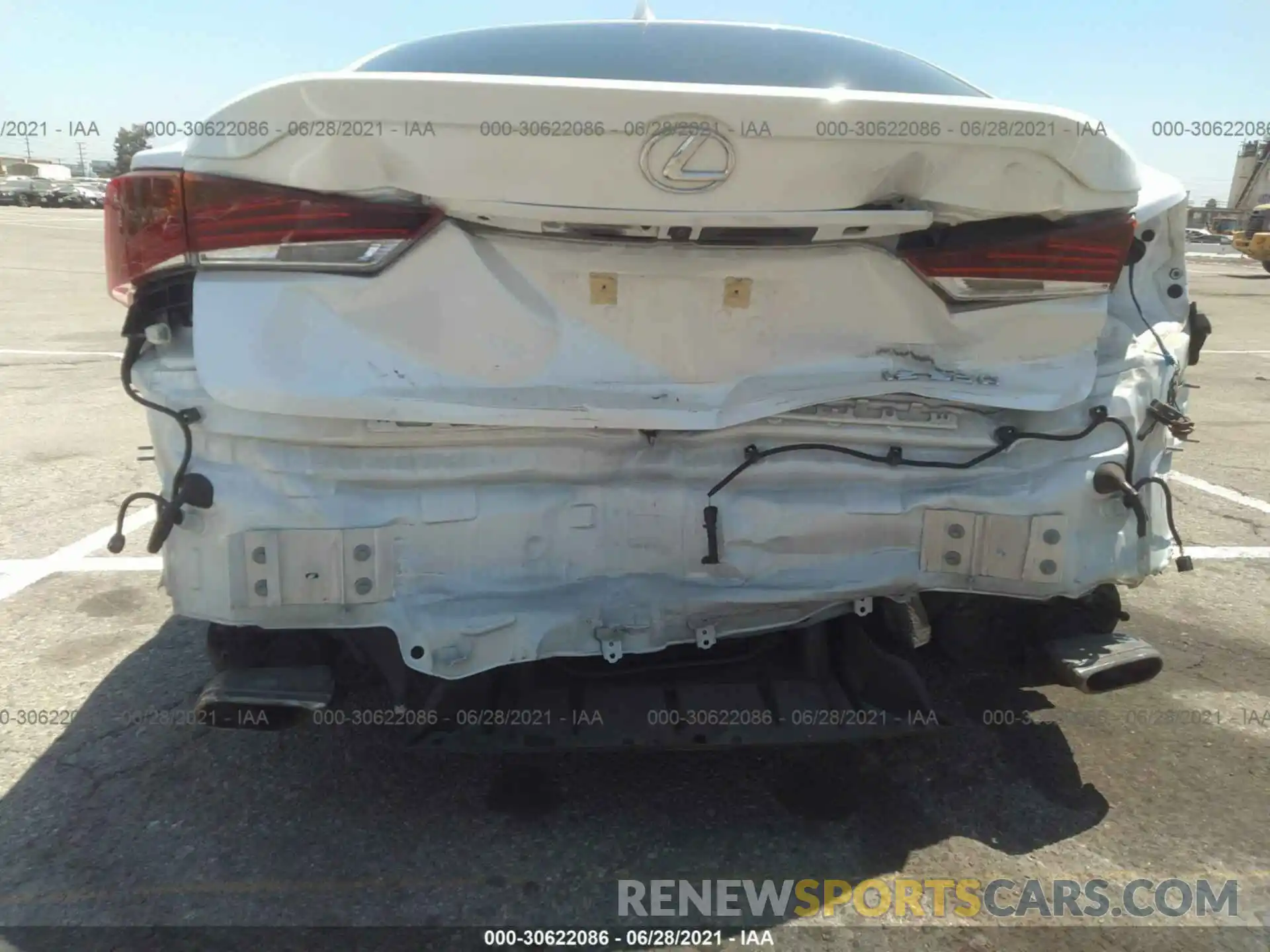 6 Photograph of a damaged car JTHBA1D20K5089418 LEXUS IS 2019