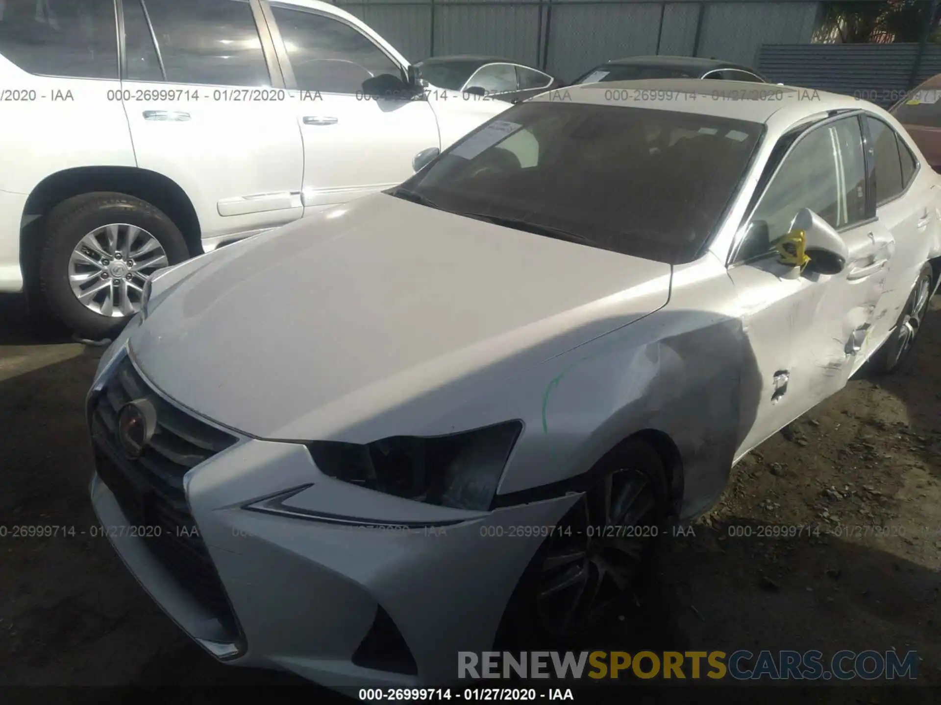 2 Photograph of a damaged car JTHBA1D20K5090634 LEXUS IS 2019