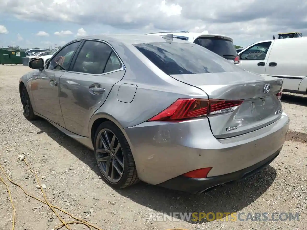 3 Photograph of a damaged car JTHBA1D20K5090875 LEXUS IS 2019