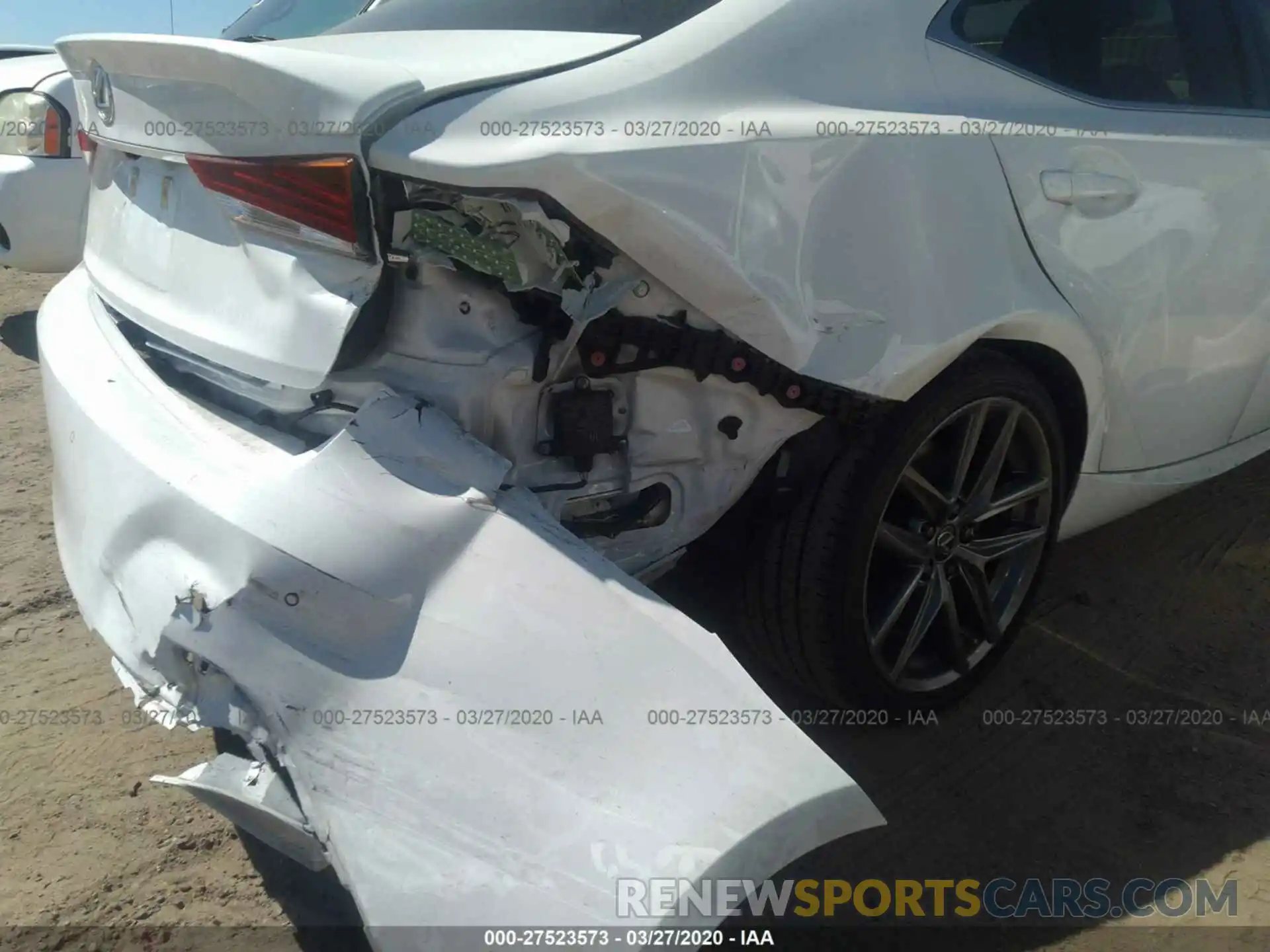 6 Photograph of a damaged car JTHBA1D20K5093887 LEXUS IS 2019