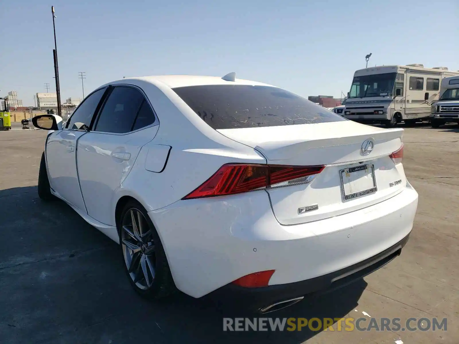 3 Photograph of a damaged car JTHBA1D20K5093954 LEXUS IS 2019