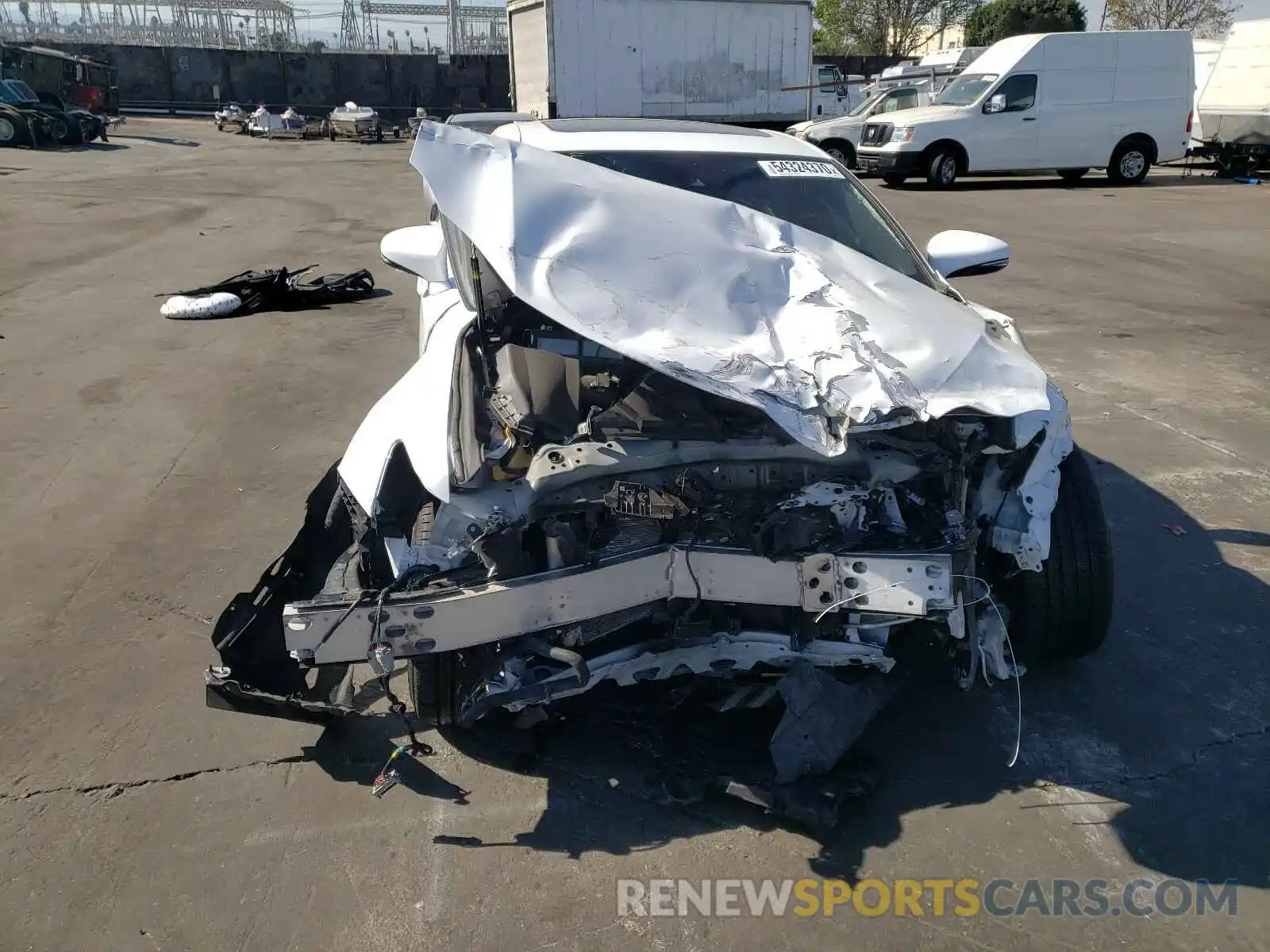 9 Photograph of a damaged car JTHBA1D20K5093954 LEXUS IS 2019