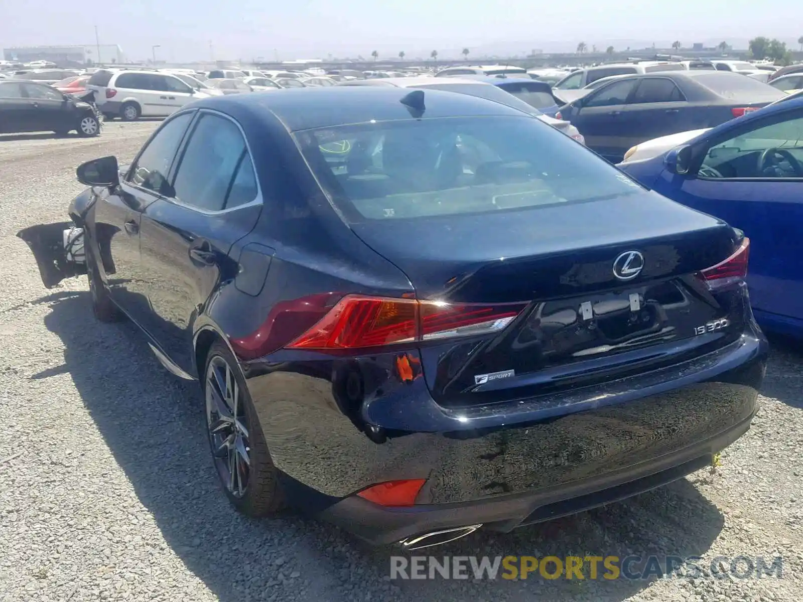 3 Photograph of a damaged car JTHBA1D20K5095106 LEXUS IS 2019