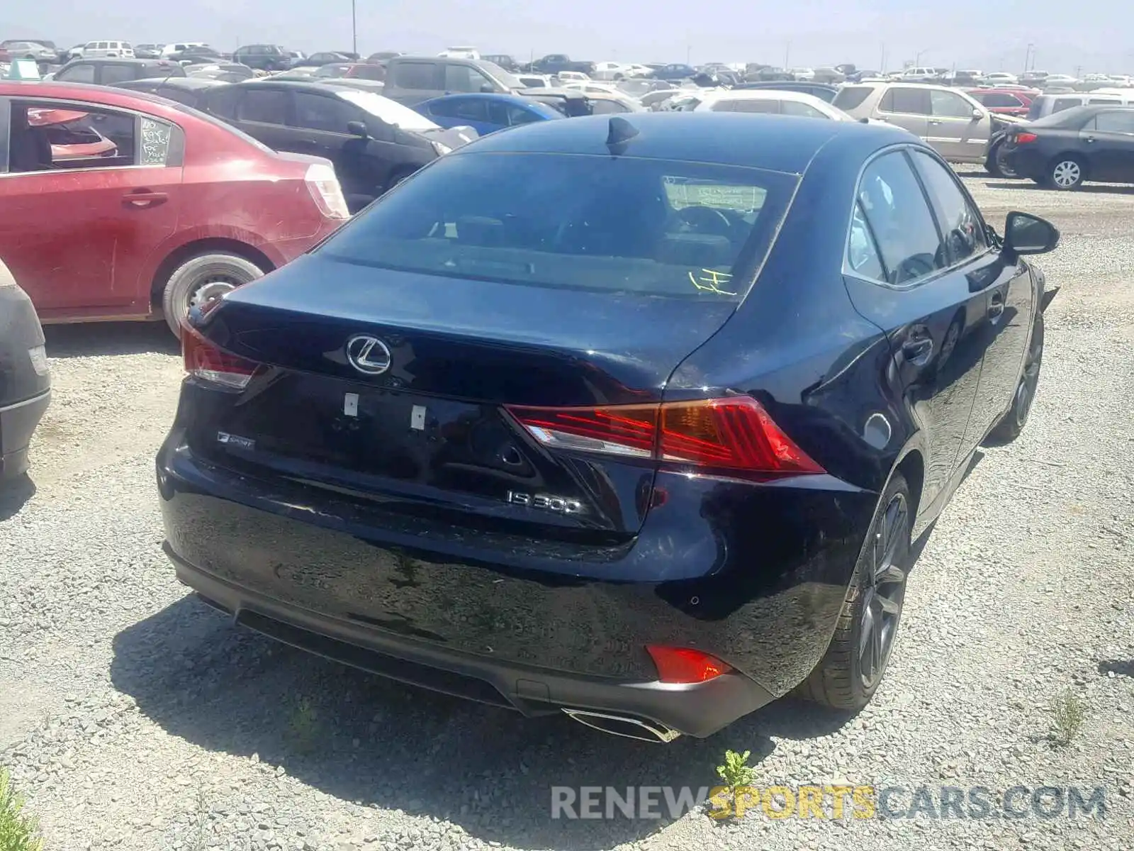 4 Photograph of a damaged car JTHBA1D20K5095106 LEXUS IS 2019