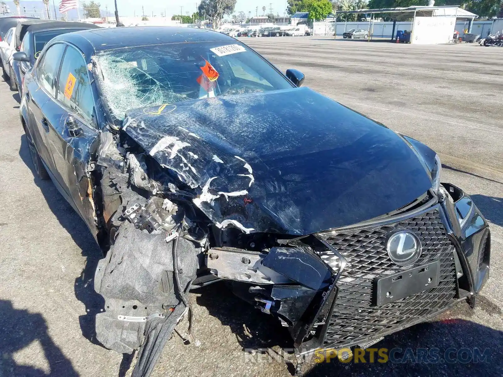 9 Photograph of a damaged car JTHBA1D20K5095249 LEXUS IS 2019