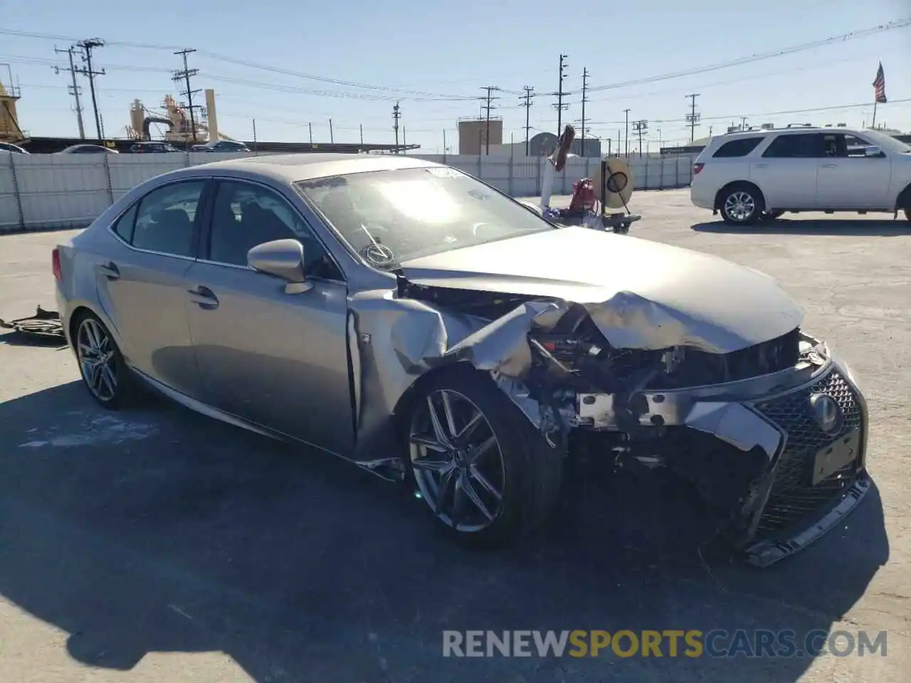 1 Photograph of a damaged car JTHBA1D20K5096921 LEXUS IS 2019