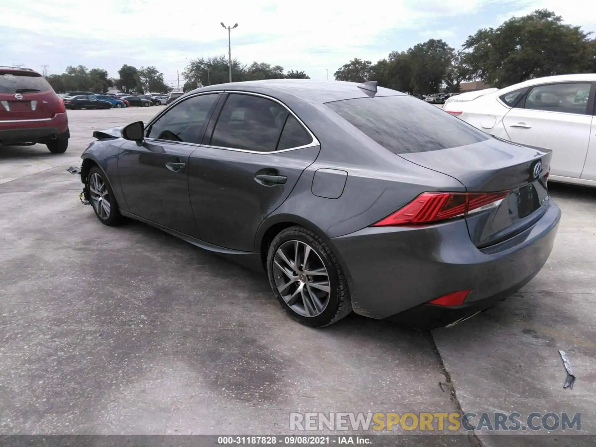 3 Photograph of a damaged car JTHBA1D20K5098099 LEXUS IS 2019