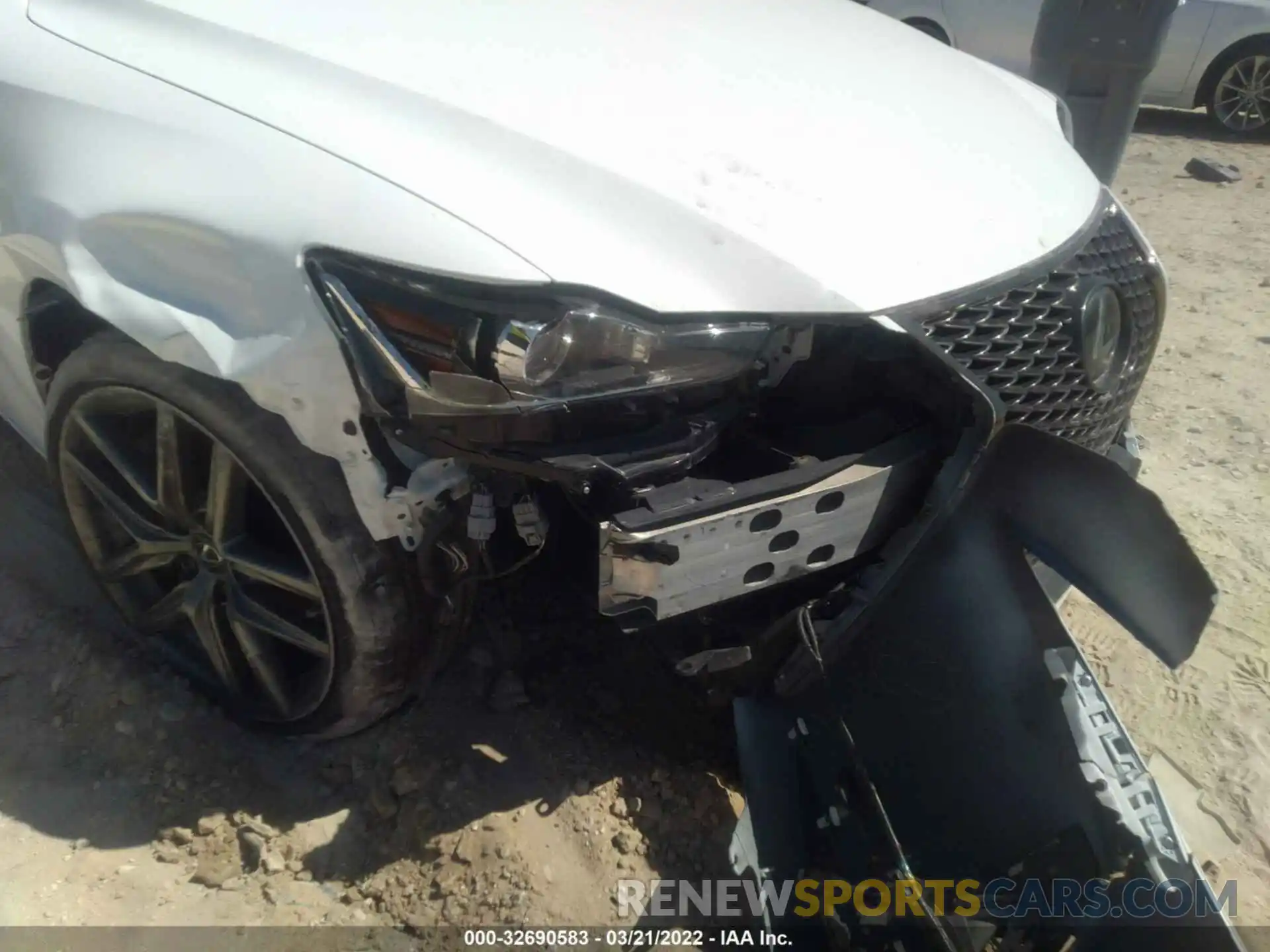 6 Photograph of a damaged car JTHBA1D20K5100739 LEXUS IS 2019